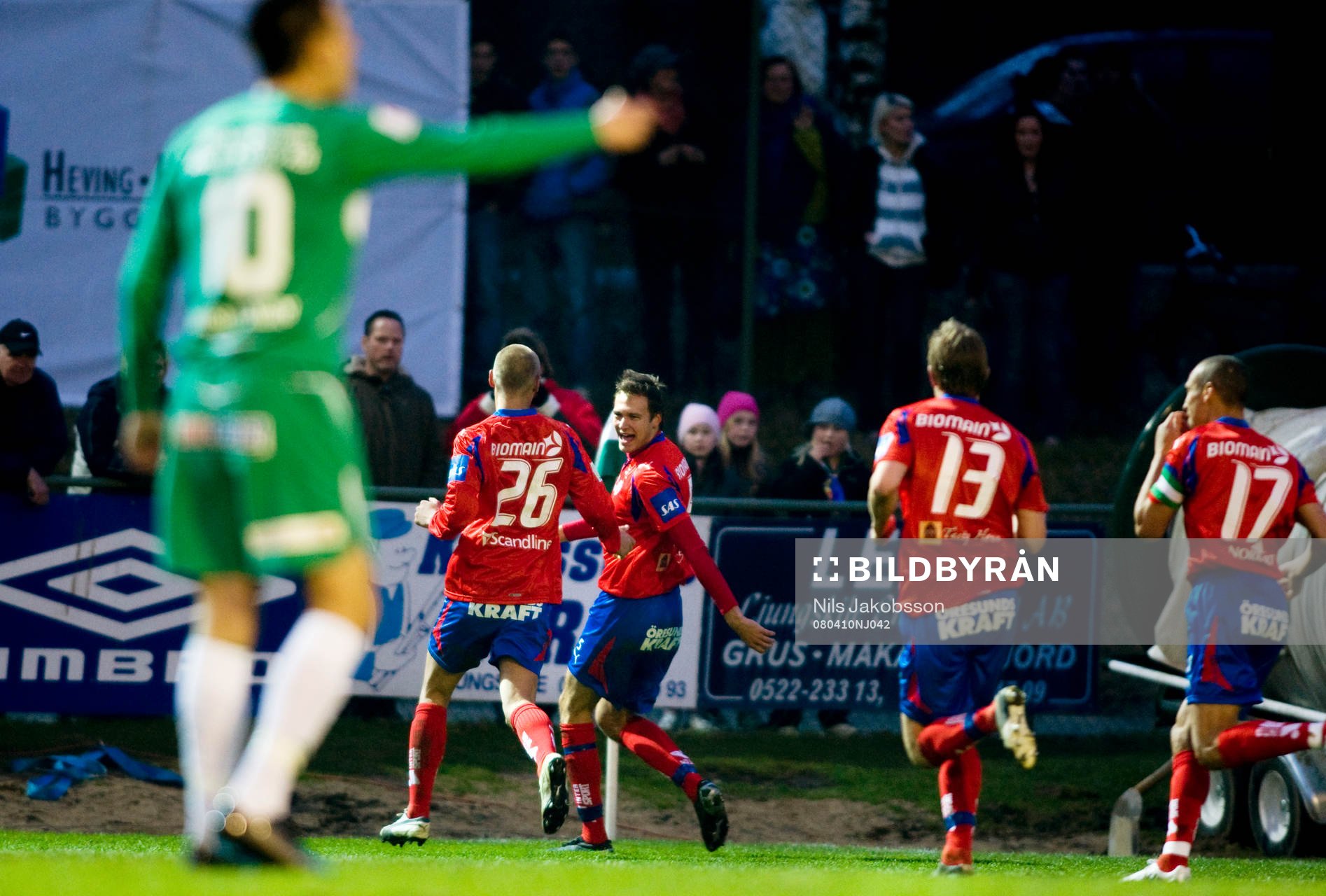 Andreas Granqvist, Helsingborg, jubel
