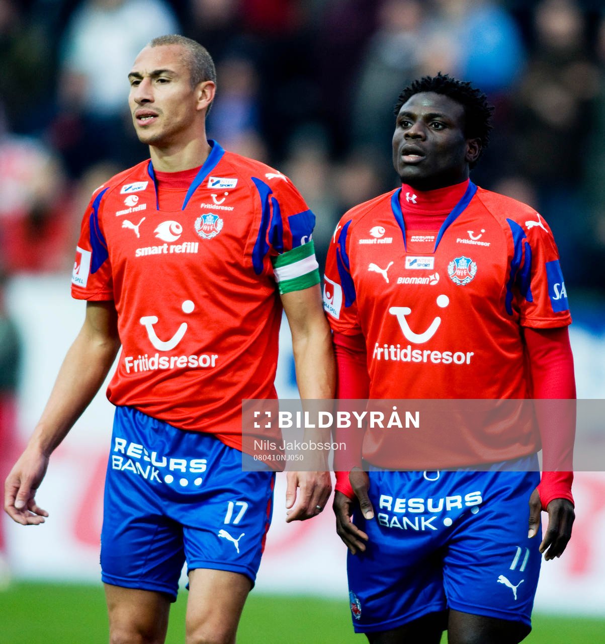 Henrik Larsson, Razak Omotoyssi, Helsingborg