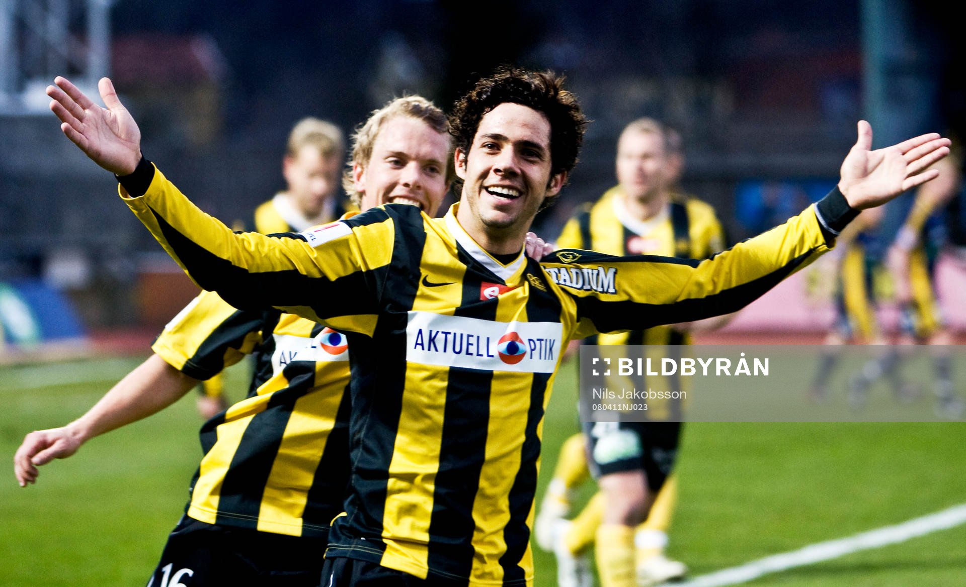  Vinicius Lopes, Häcken, jubel.