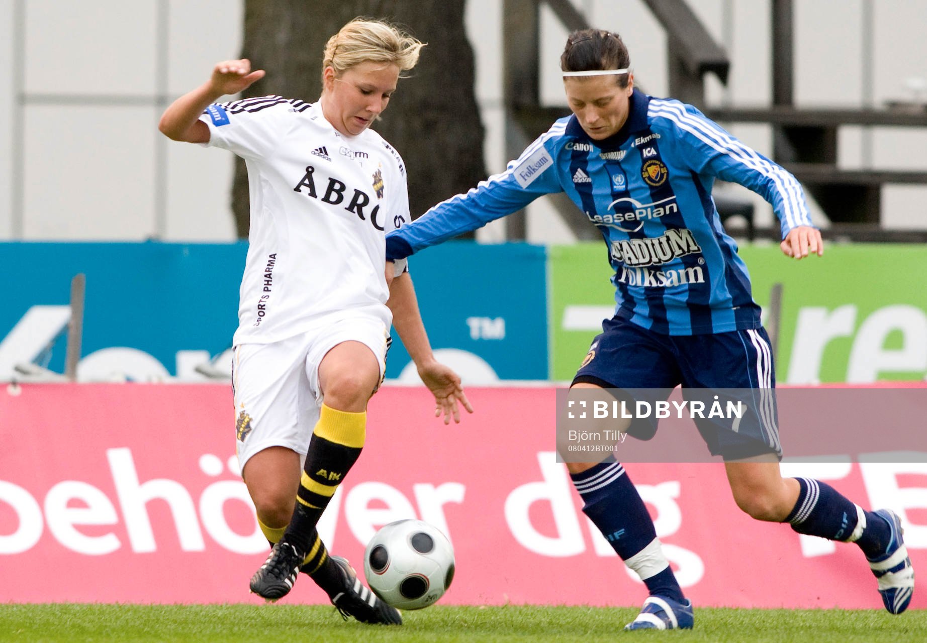 Louise Fors, AIK och Anna Lagerberth, Djurgården