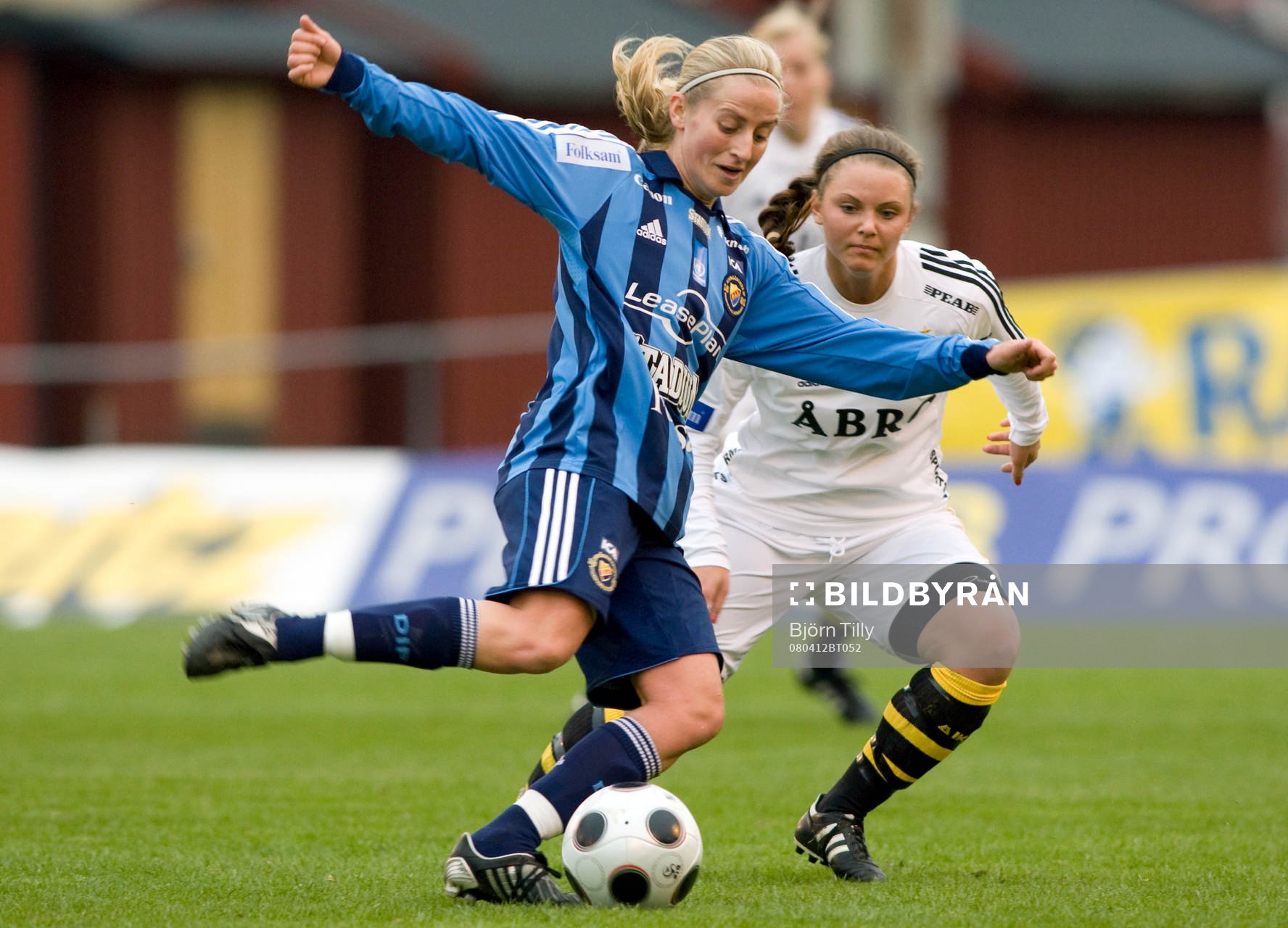 Marijke Callebaut, Djurgården och Emelie Karlsson Wedin,