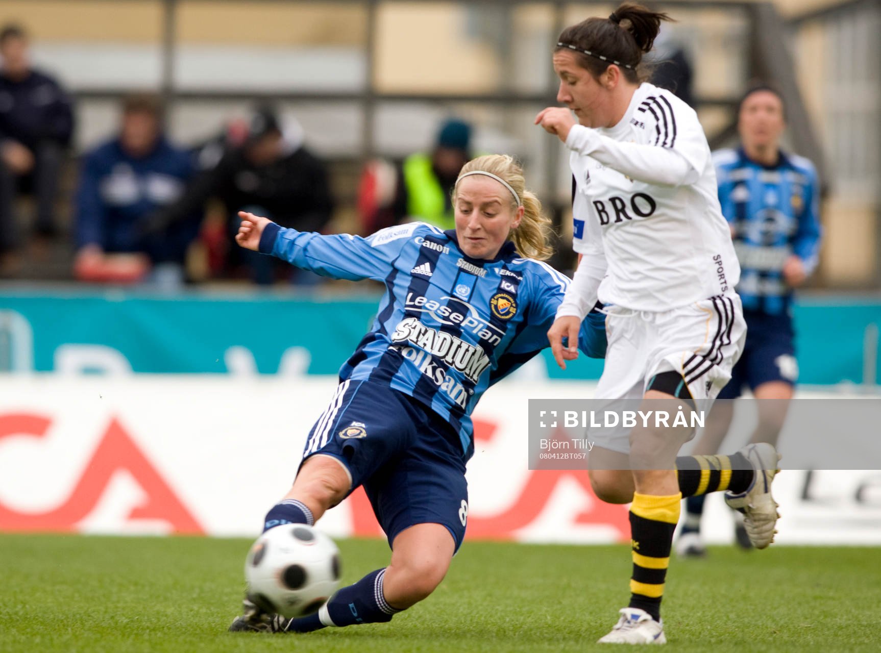 Målskyttarna; Marijke Callebaut, Djurgården (1-1) och