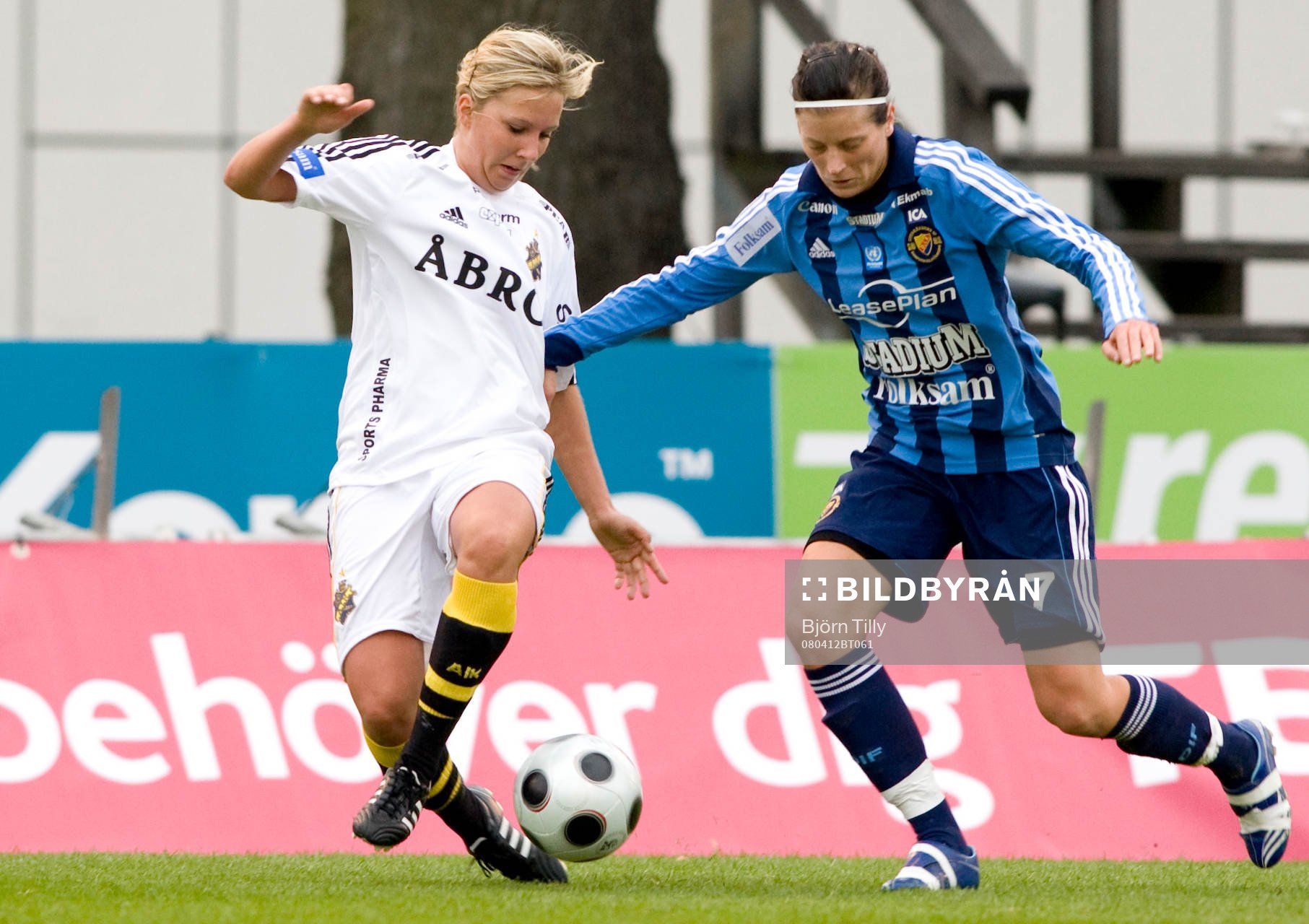 Louise Fors, AIK och Anna Lagerberth, Djurgården