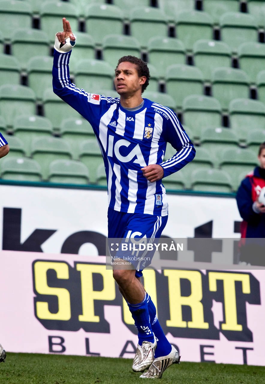 Mathias Ranégie, Göteborg, jubel