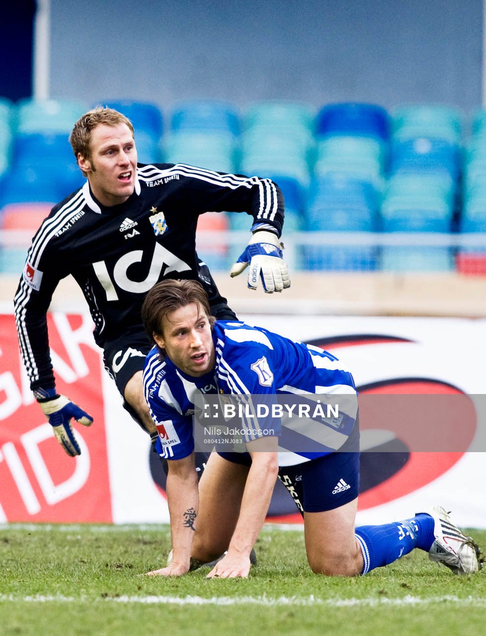 Kim Christensen, målvakt, Mattias Bjärsmyr, Göteborg