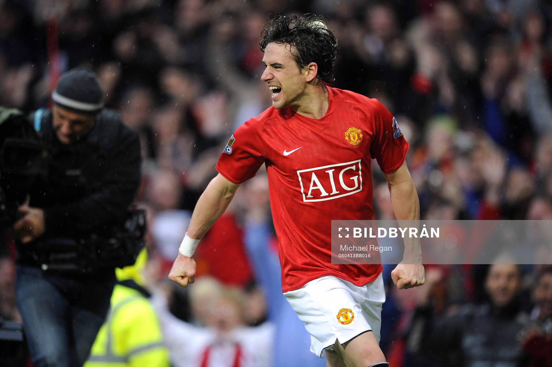 Fotboll, Premier League (Engelsk Liga), Manchester United v
