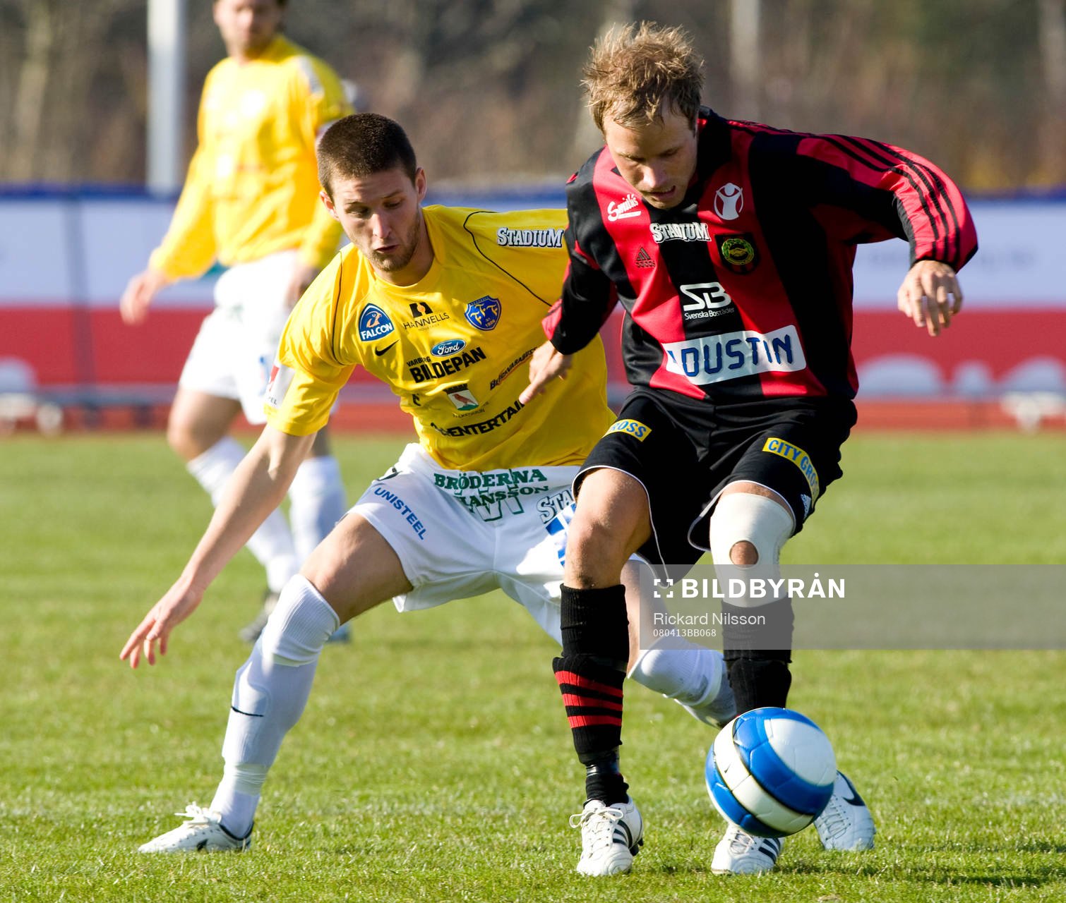 Ricardo Penella Aguila, Falkenberg och Joakim Runnemo, Brommapojkarna.