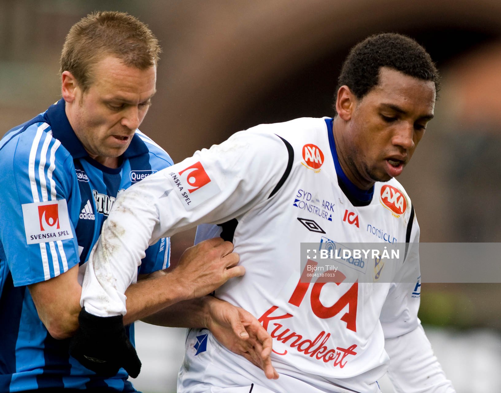 Mattias Jonson, Djurgården, och Anselmo, Halmstad
