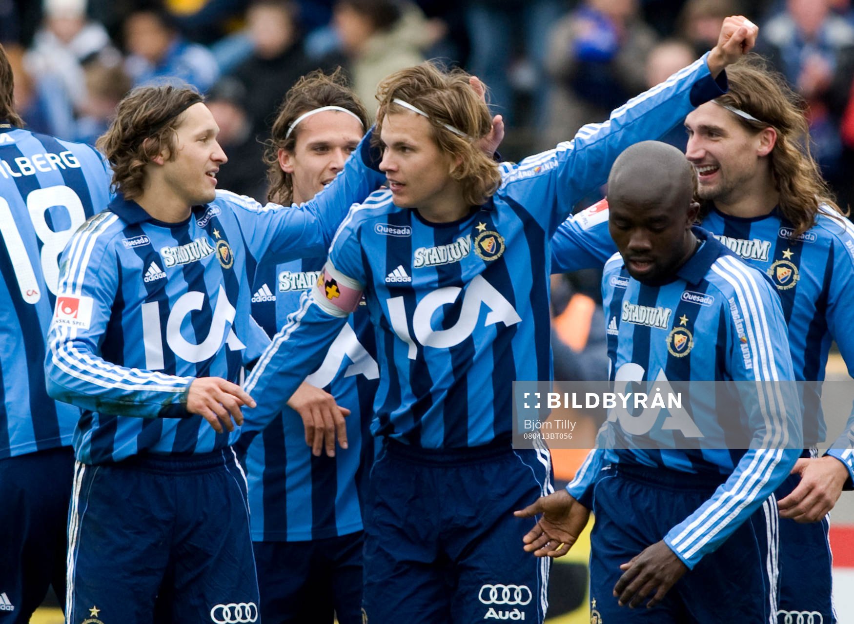 Sebastian Rajalakso, Djurgården, gratuleras