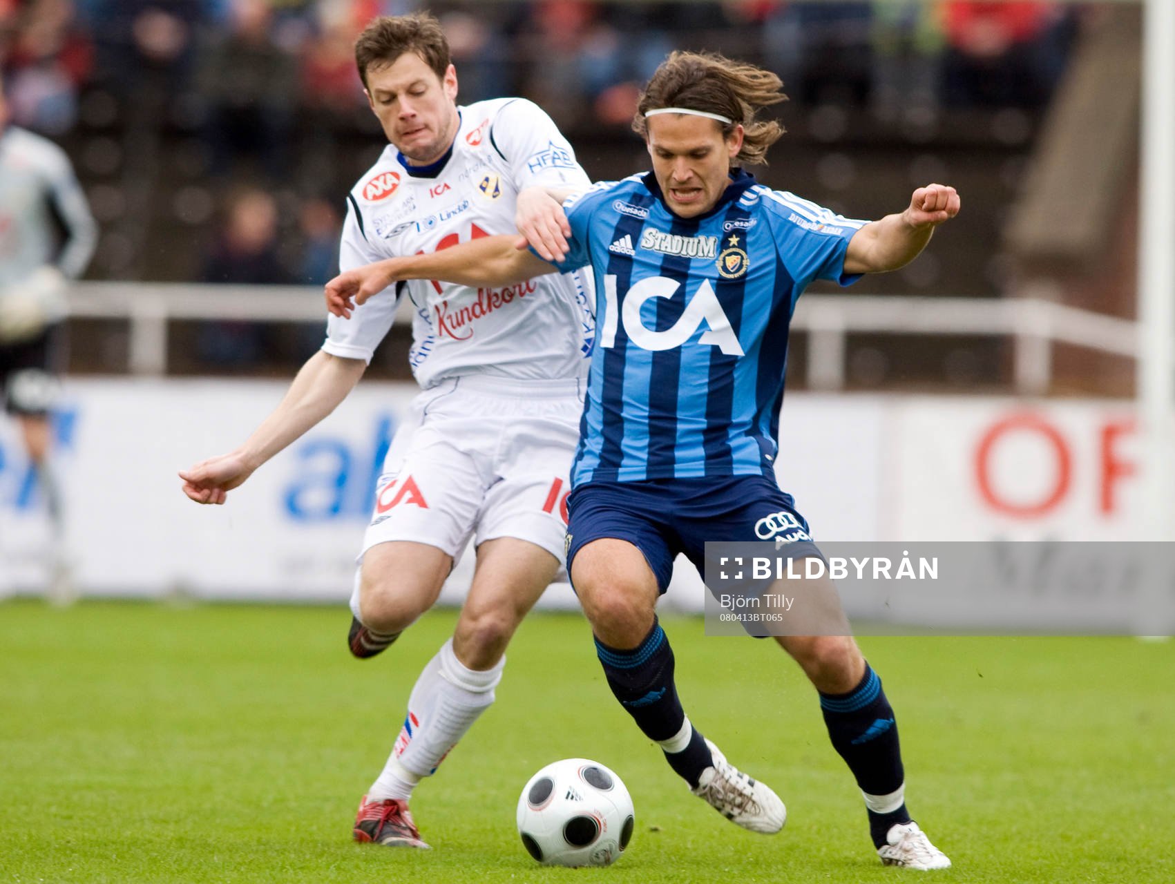 Sebastian Johansson, Halmstad och Martin Andersson,