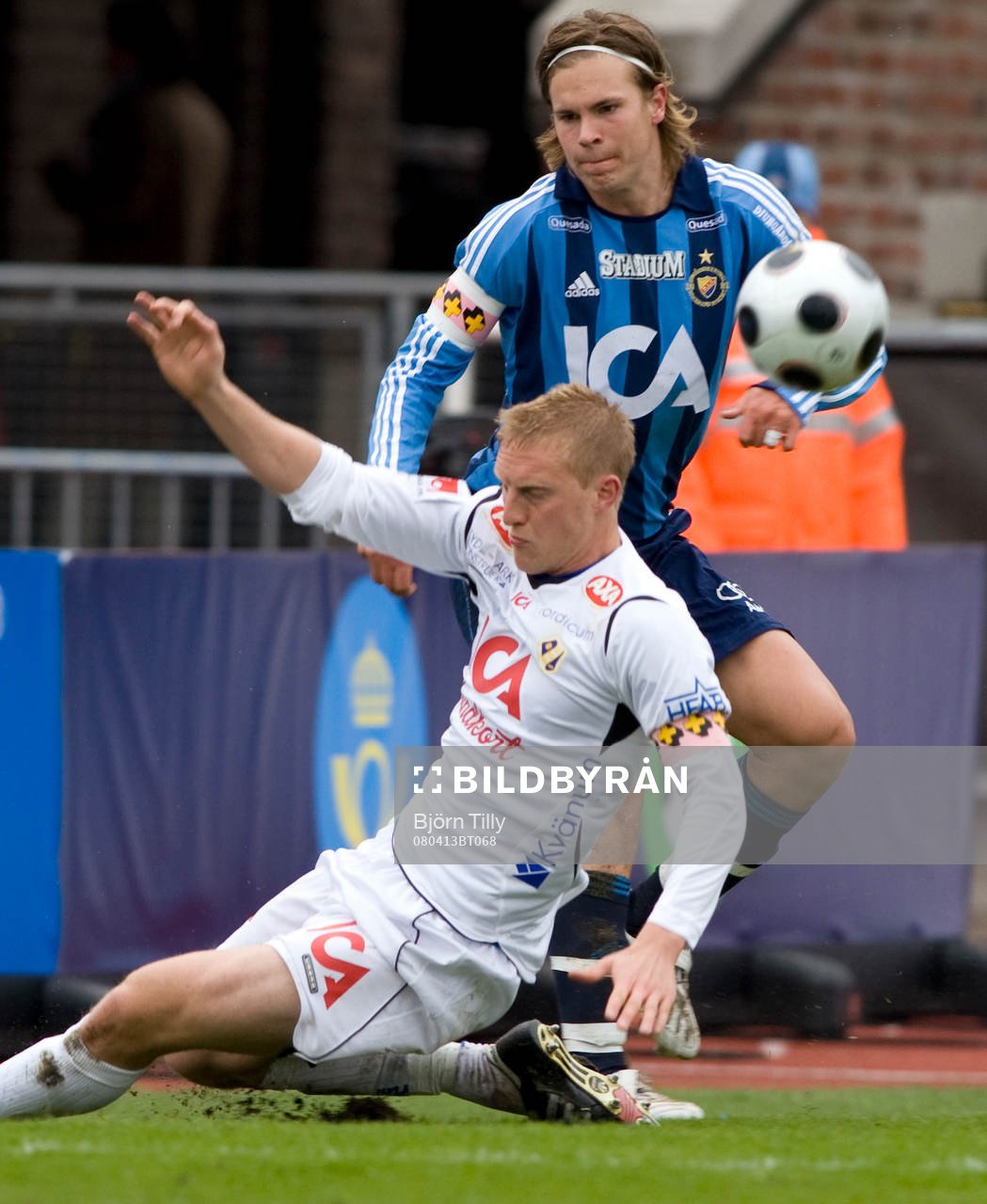 Peter Larsson, Halmstad, och Sebastian Rajalakso,