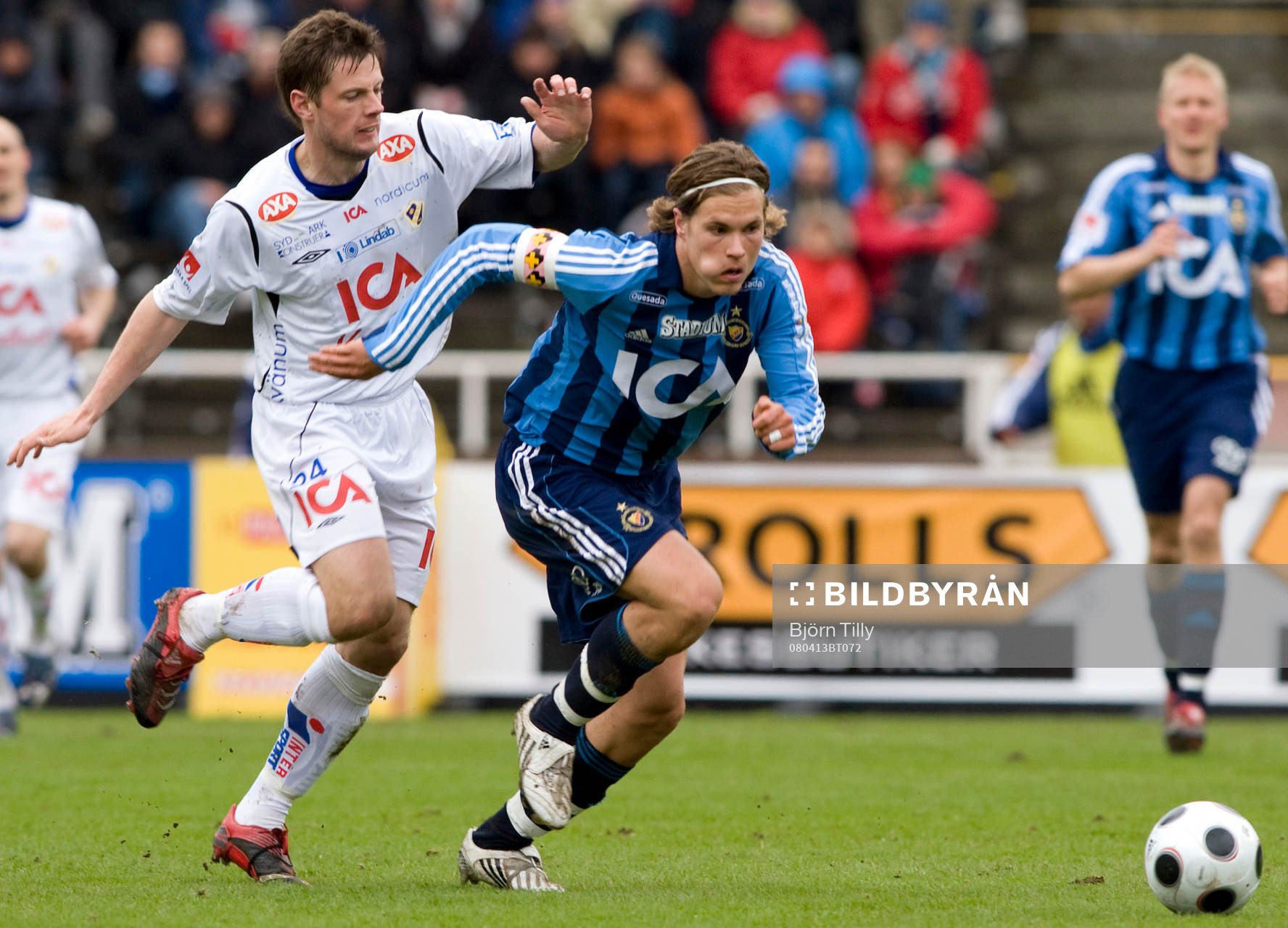Sebastian Johansson, Halmstad, och Sebastian Rajalakso,