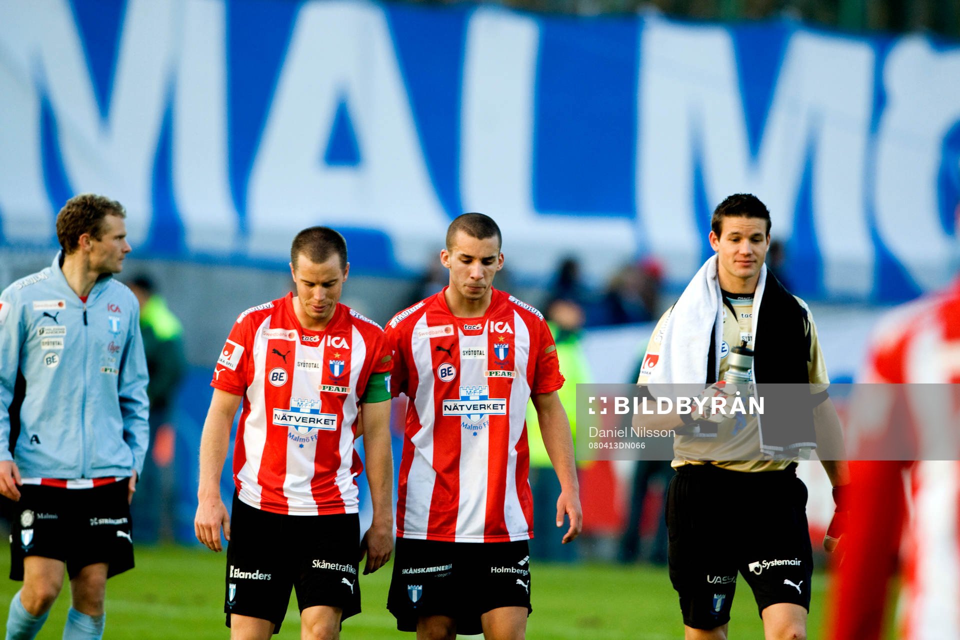 Jonathan Johansson, Daniel Andersson, Guilermo Molins och