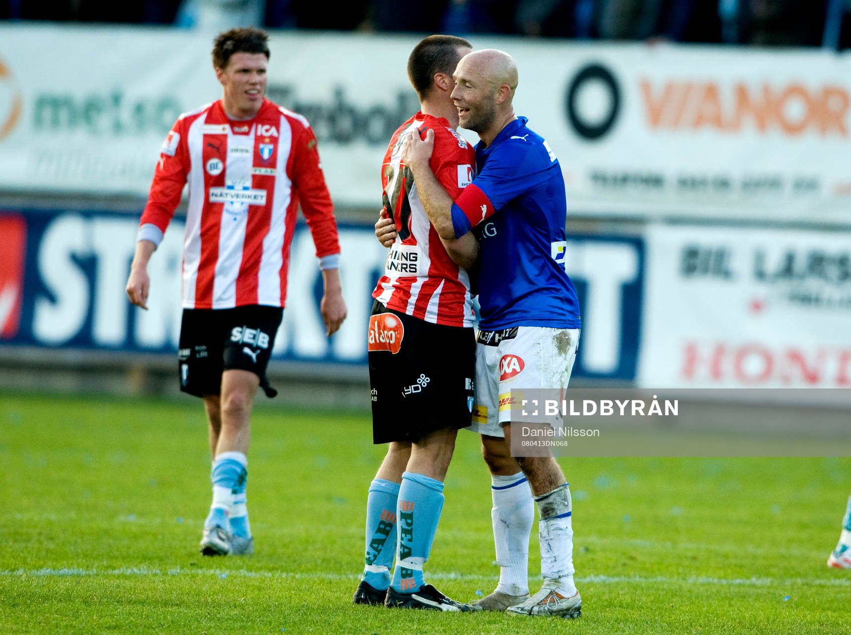 Daniel Andersson, Malmö och Mattias Thylander, Trelleborg