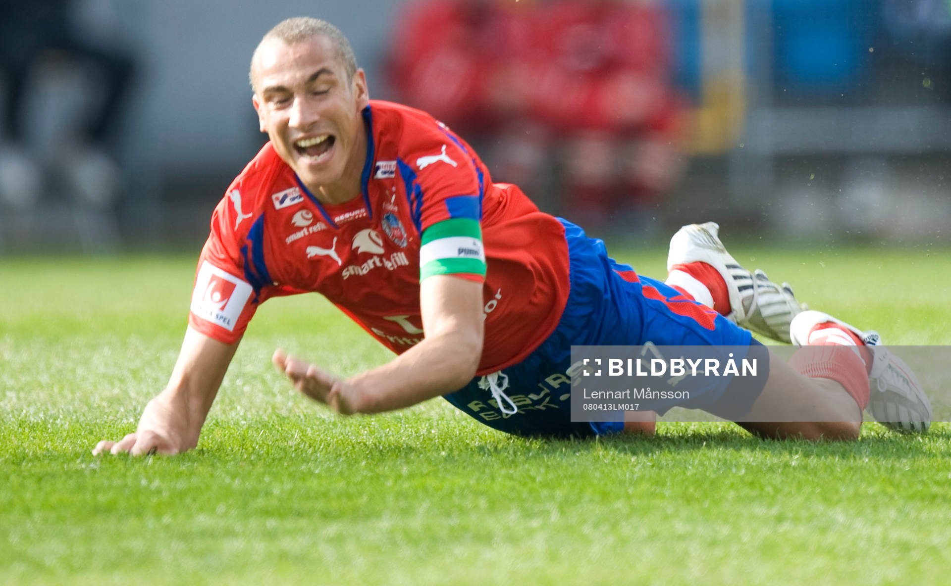 Henrik Larsson och hans HIF föll (tappade poäng) på