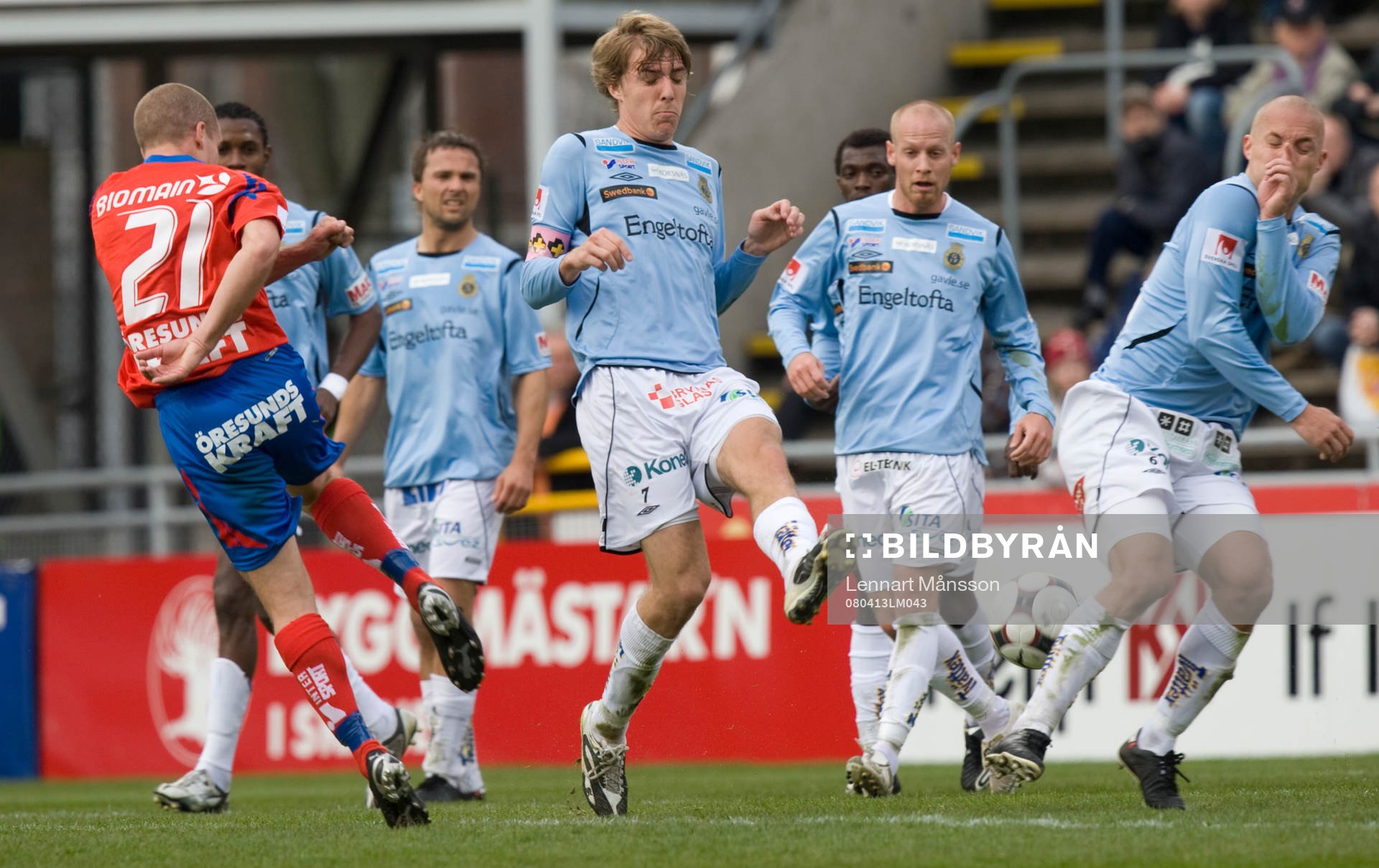 1-0  Christoffer Andersson skjuter förbi hela Gefle