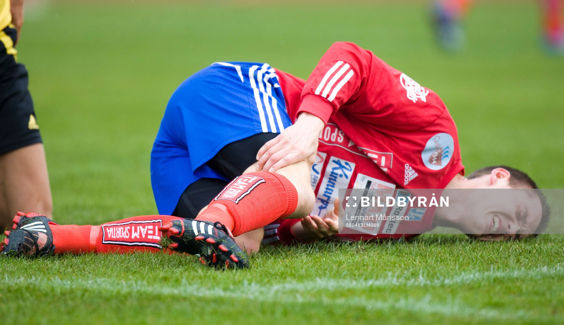 Skada, Karlskrona-spelare skadad