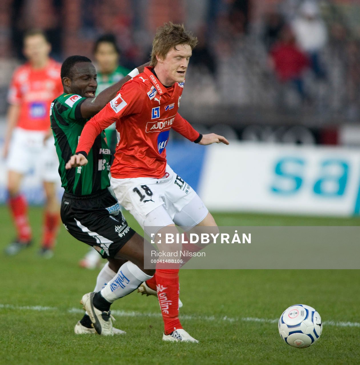 Rasmus Elm, Kalmar och Prince Ikpe Ekong, Gais