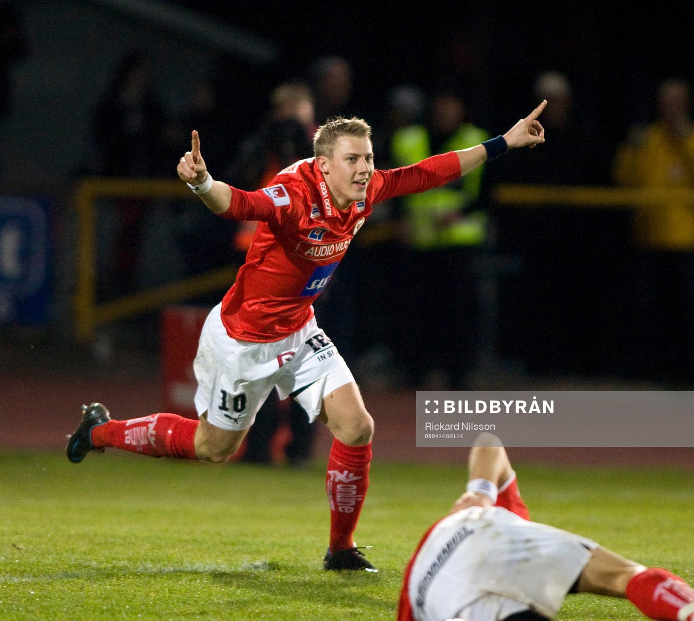 Patrik Ingelsten, Kalmar, jubel