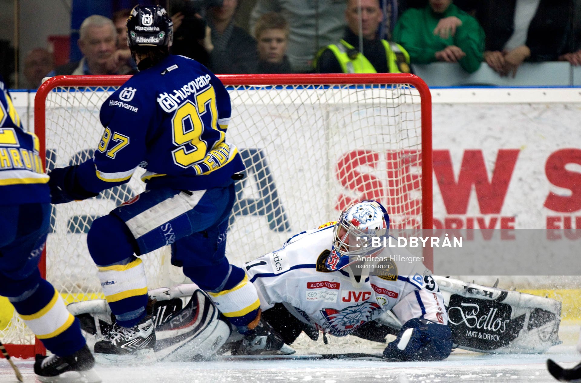 Rastislav Stana, målvakt och Per Ledin