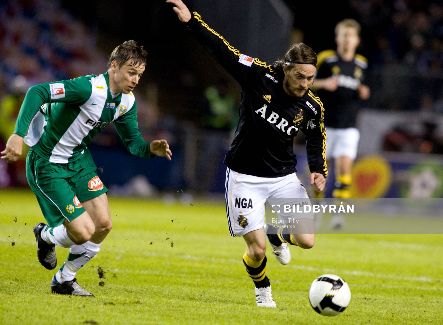 David Johansson, Hammarby och Mats Rubarth, AIK