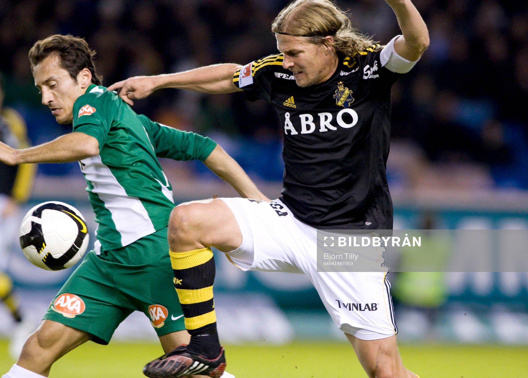 Louay Chanko, Hammarby, och Daniel Tjernström, AIK