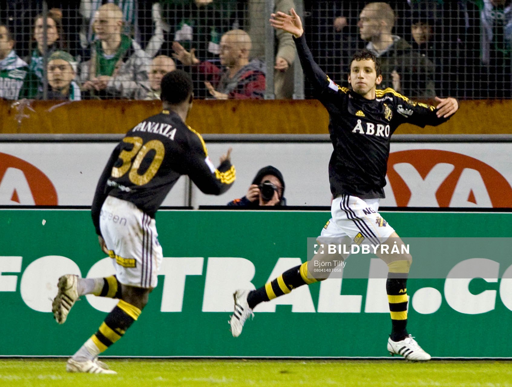 Jorge Ortíz, AIK, jubel