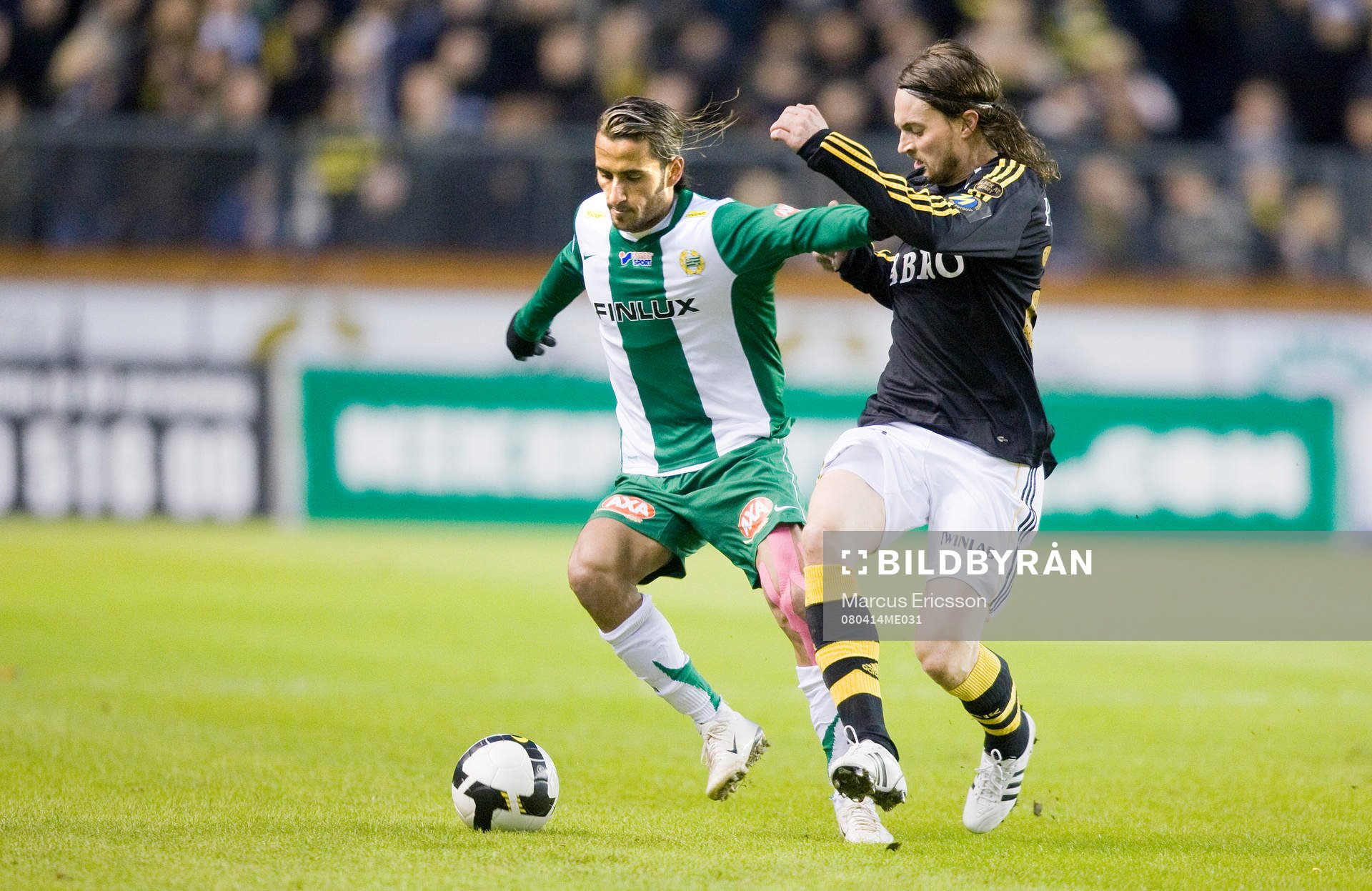 Erkan Zengin, Hammarby, och Mats Rubarth, AIK