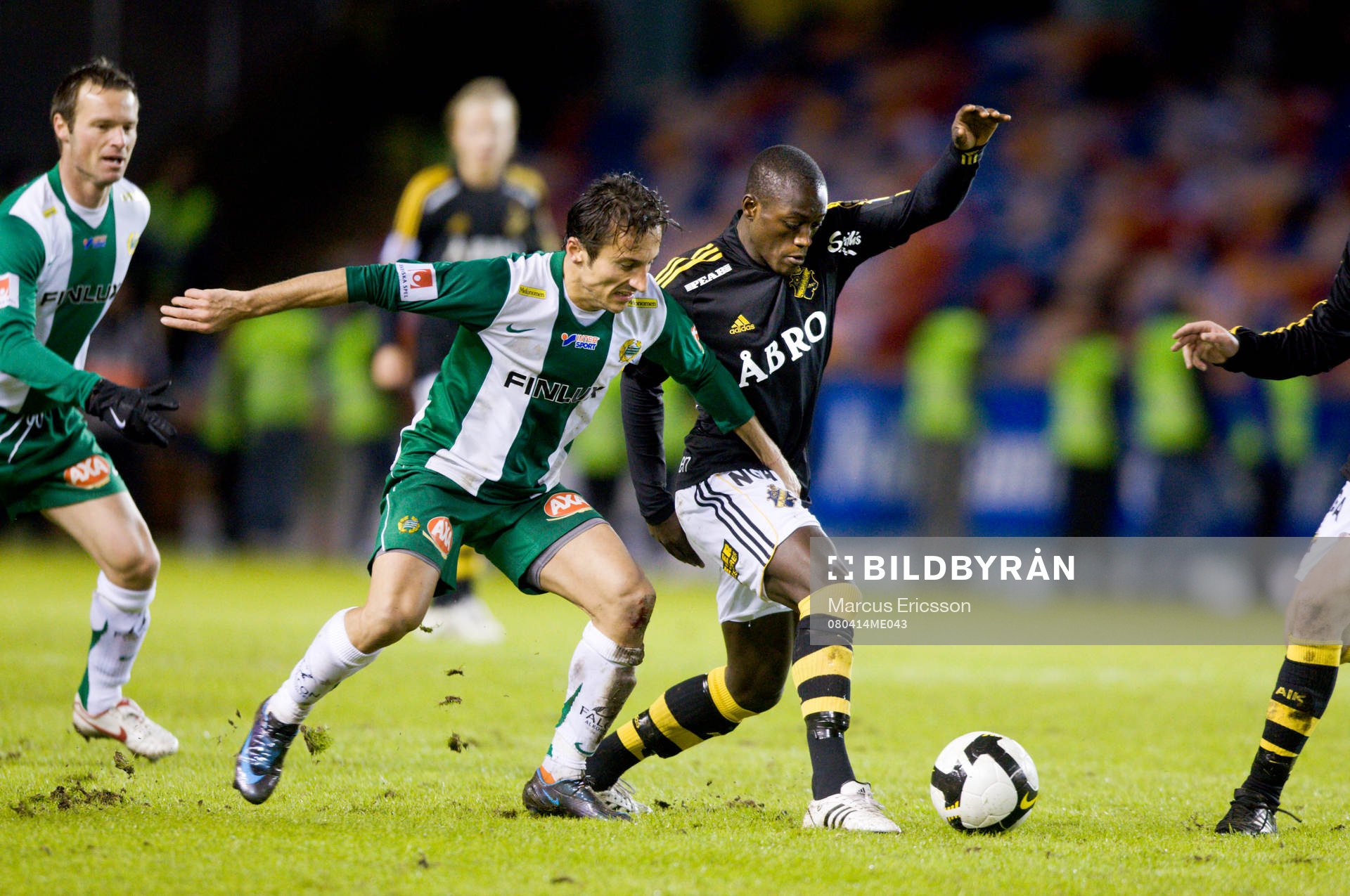 Louay Chanko, Hammarby, och Saihou Jagne, AIK