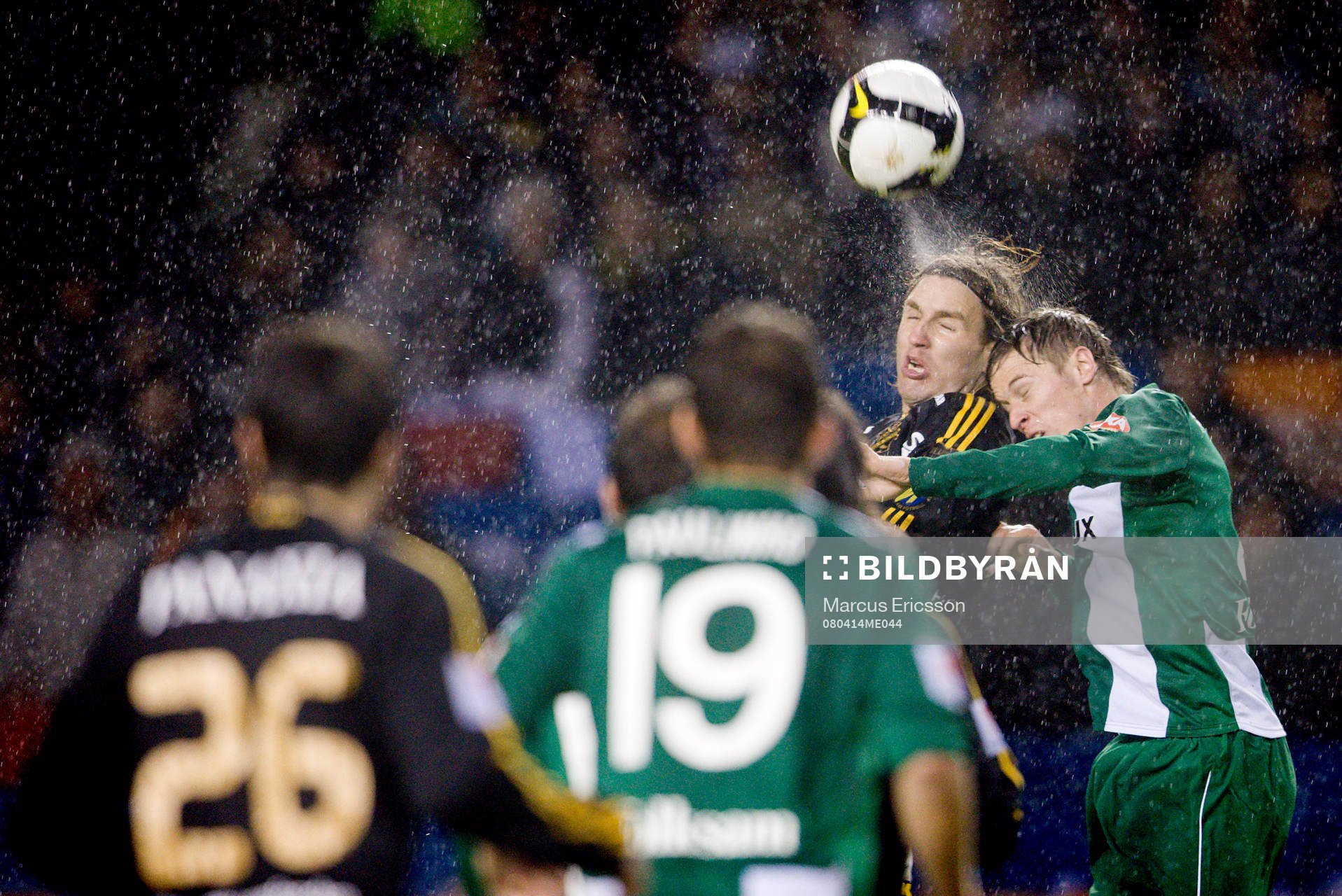 Nils-Eric Johansson, AIK, och David Johansson, Hammarby