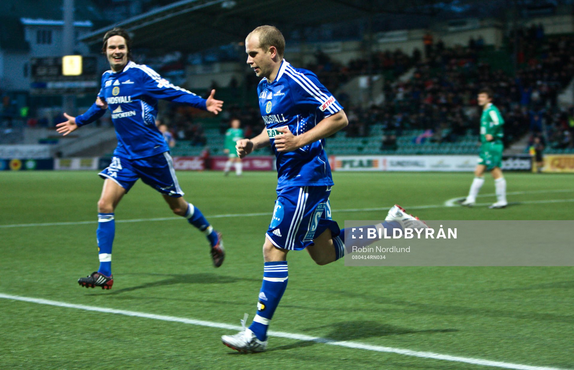 Johan Patriksson, Sundsvall, jubel