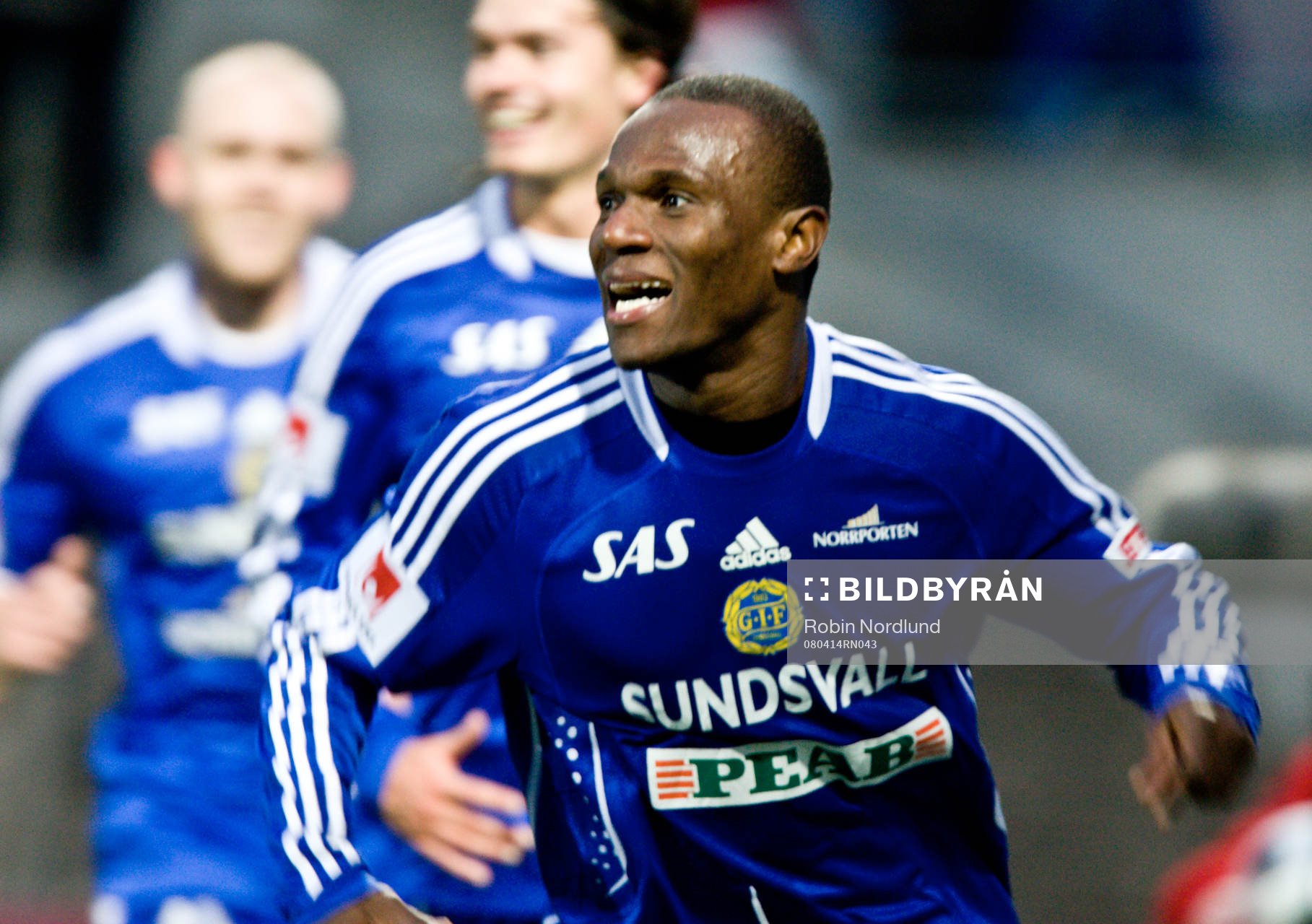 Robert Mambo Mumba, Sundsvall, jubel