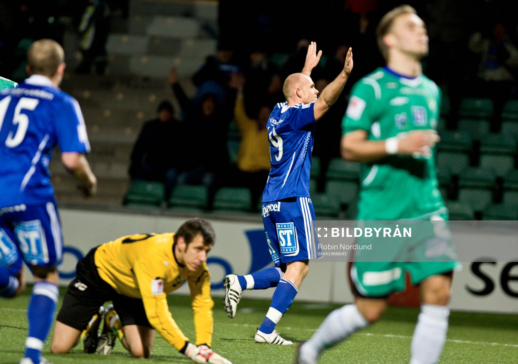 Hannes Sigurdsson, Sundsvall, jubel