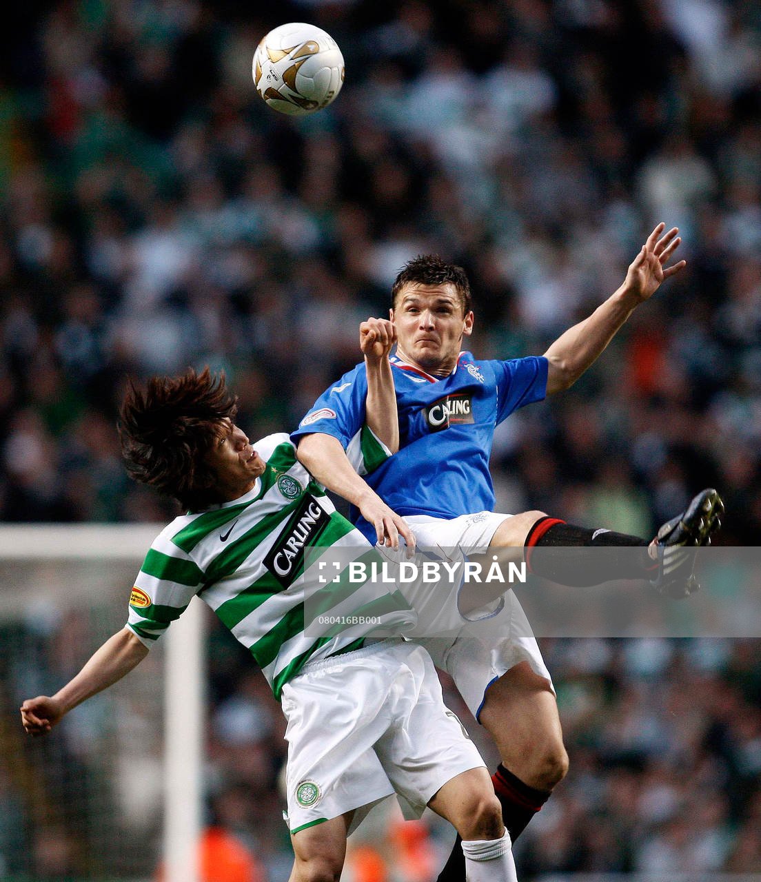  Shunsuke Nakamura, Celtic och Lee McCullough, Glasgow.