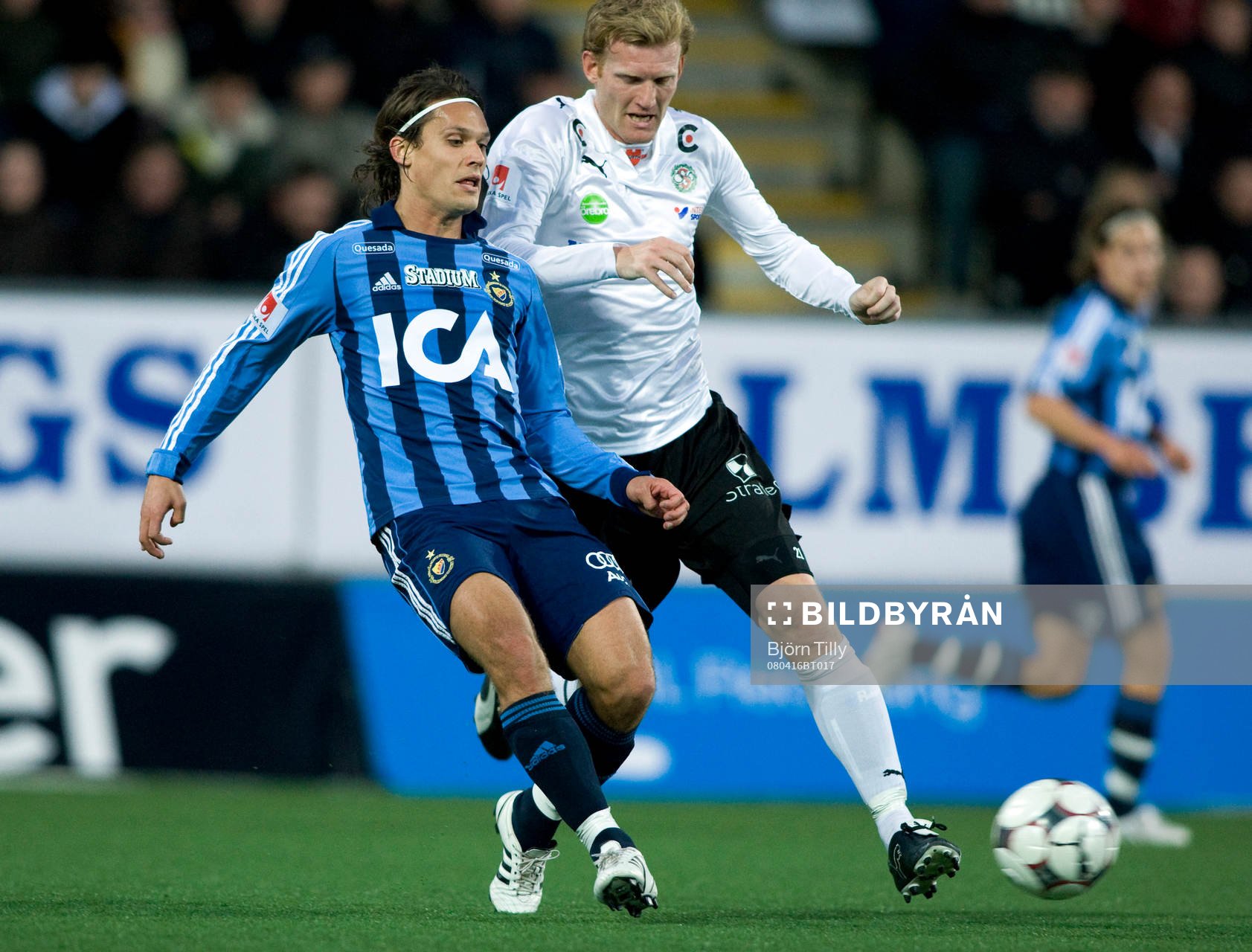 Martin Andersson, Djurgården, och Sebastian Henriksson,