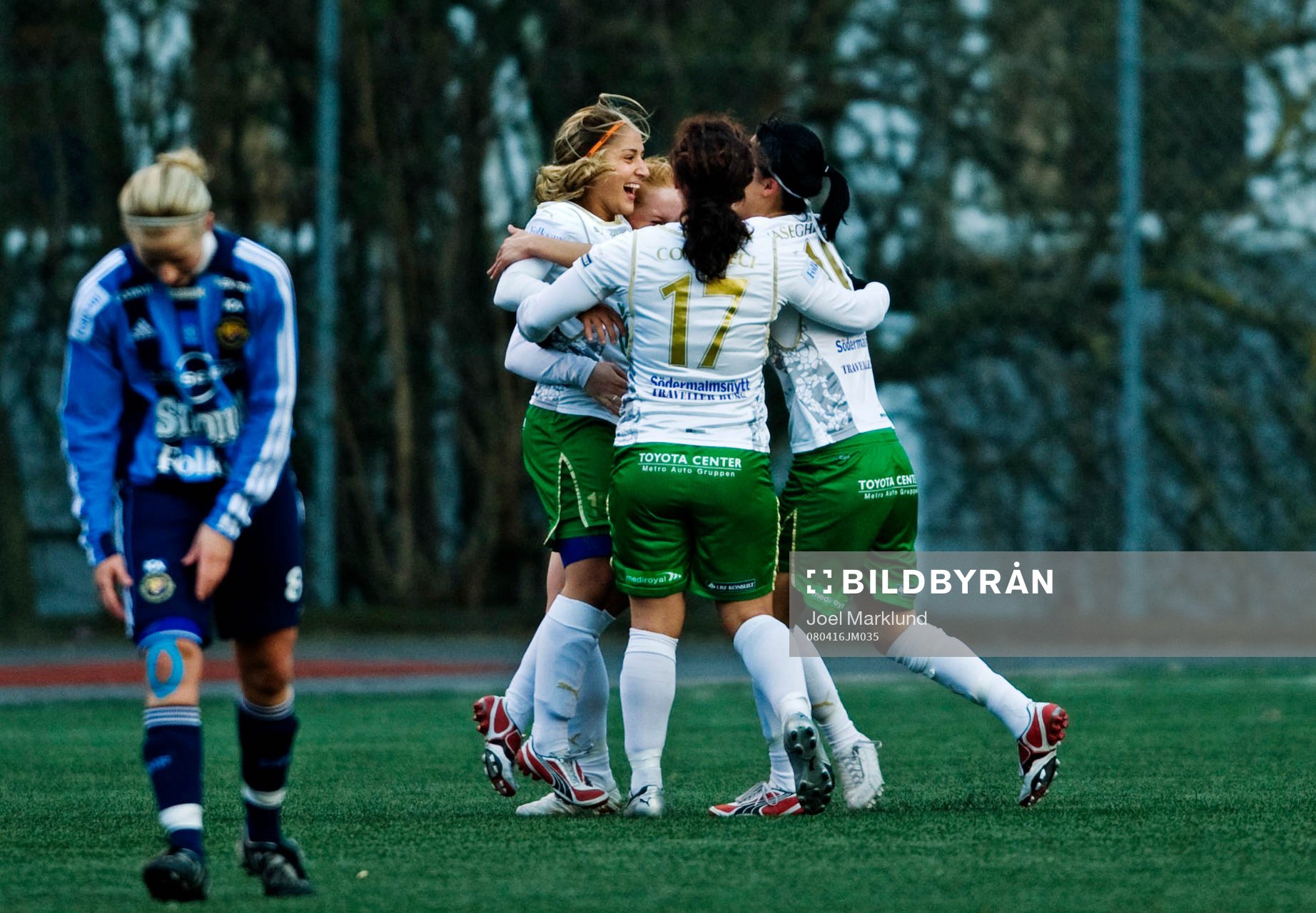 Daniella Chamoun, Hammarby, jubel