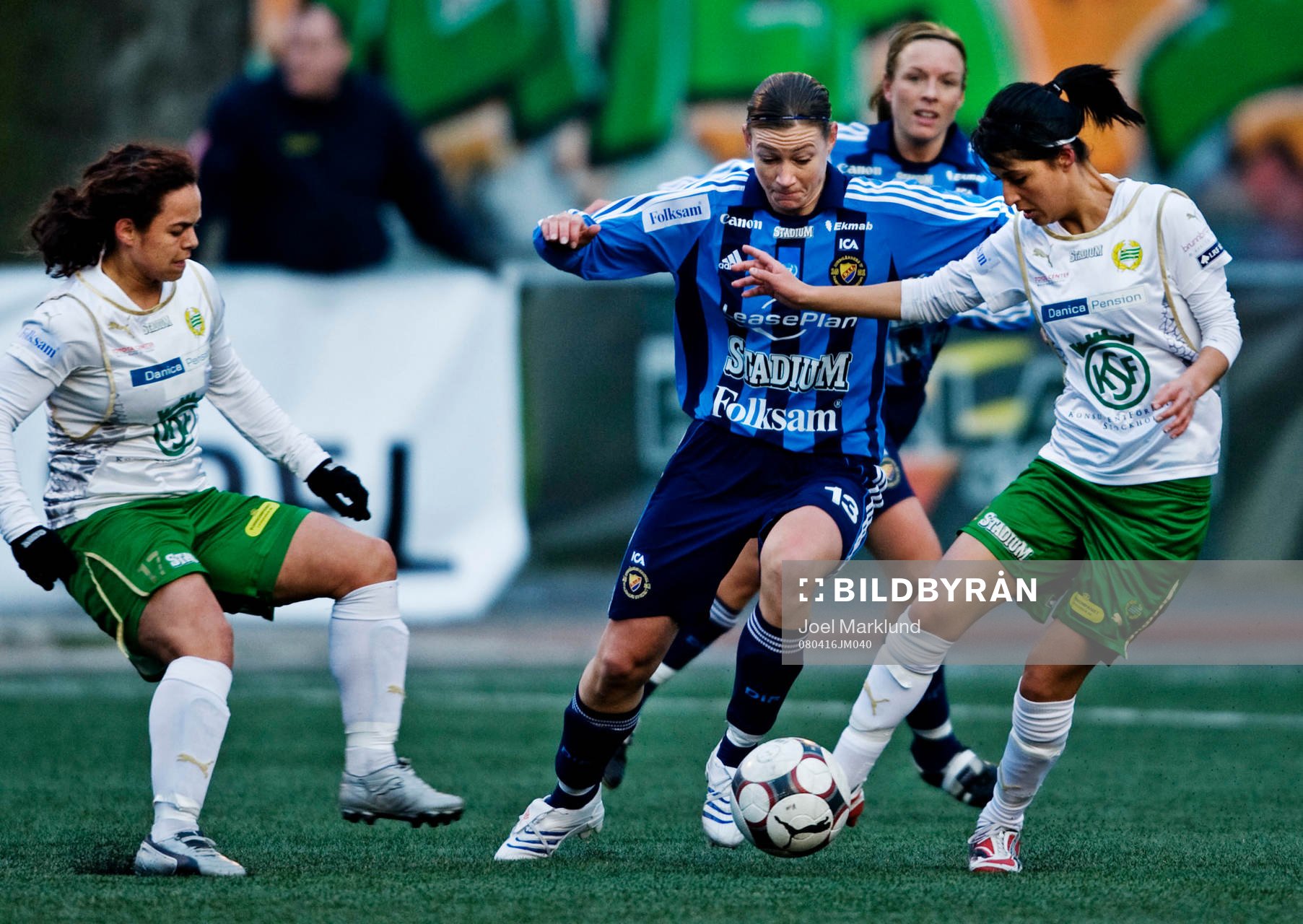 Anna Hall, Djurgården och Nazanin Vaseghpanah, Hammarby