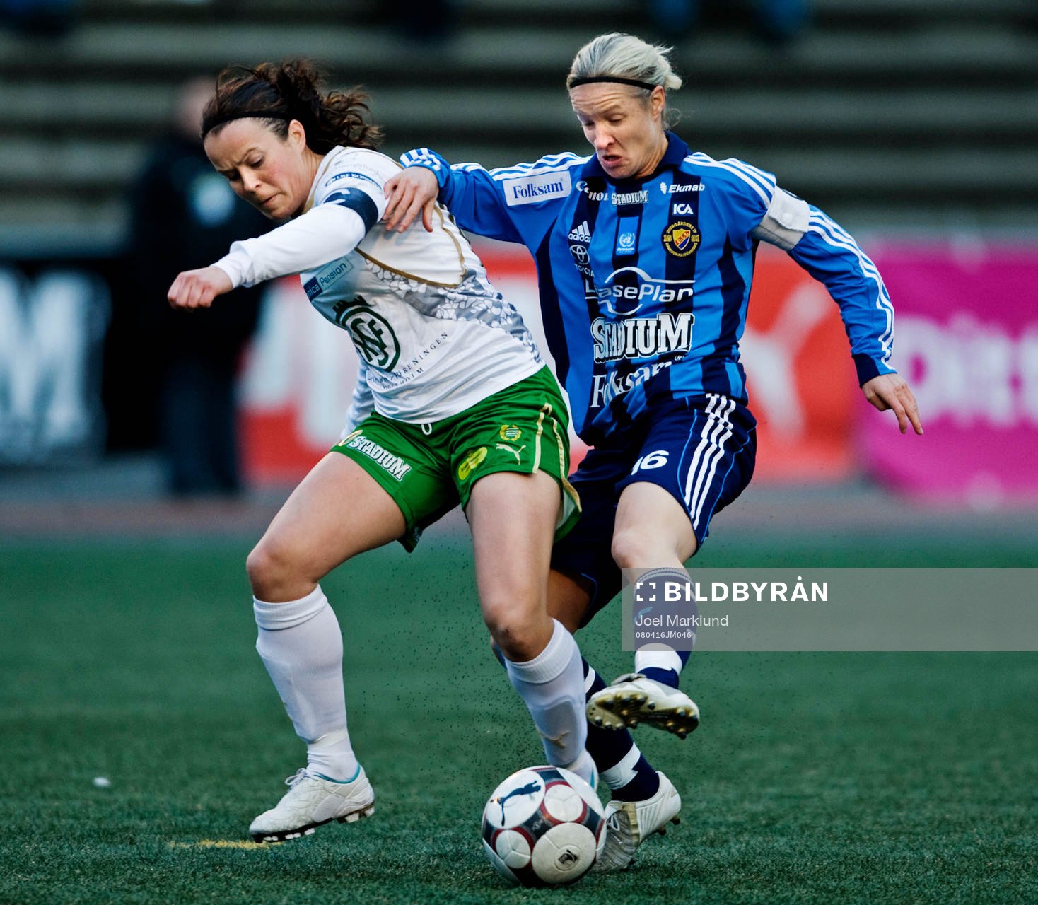 Jennie Jonsson, Hammarby och Victoria Svensson, Djurgården