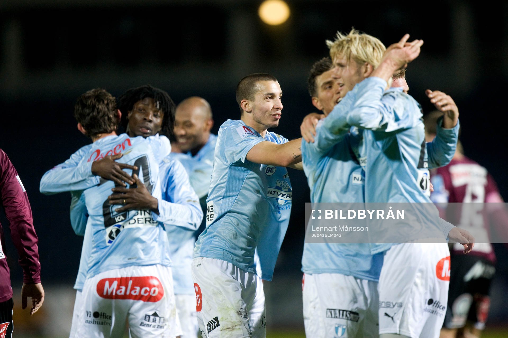 Jimmy Dixon och Guillermo Molins, jubel
