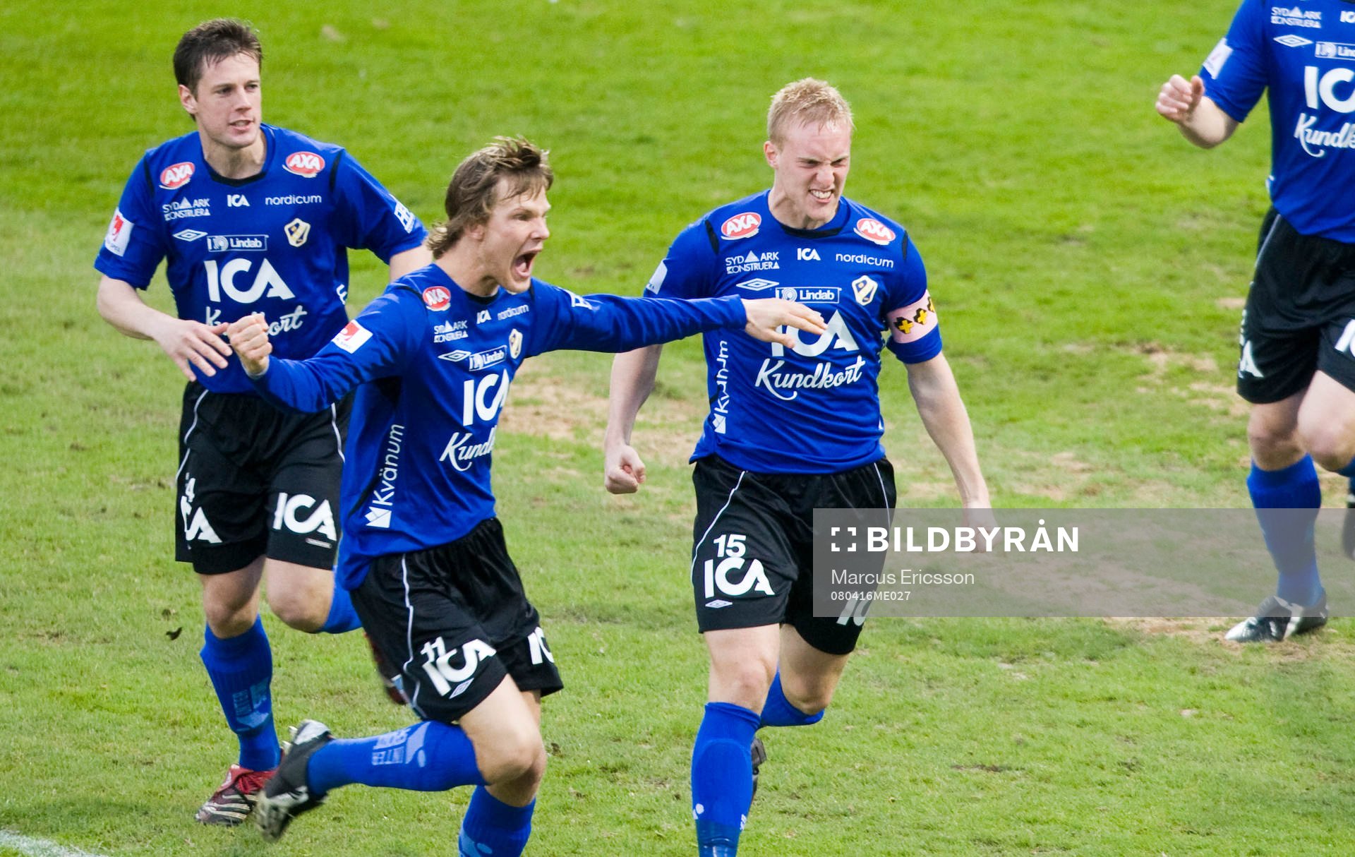 Peter Larsson, Halmstad, jubel