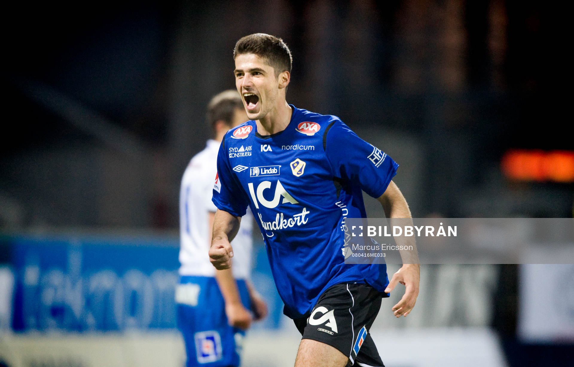 Ajsel Kujovic, Halmstad, jubel