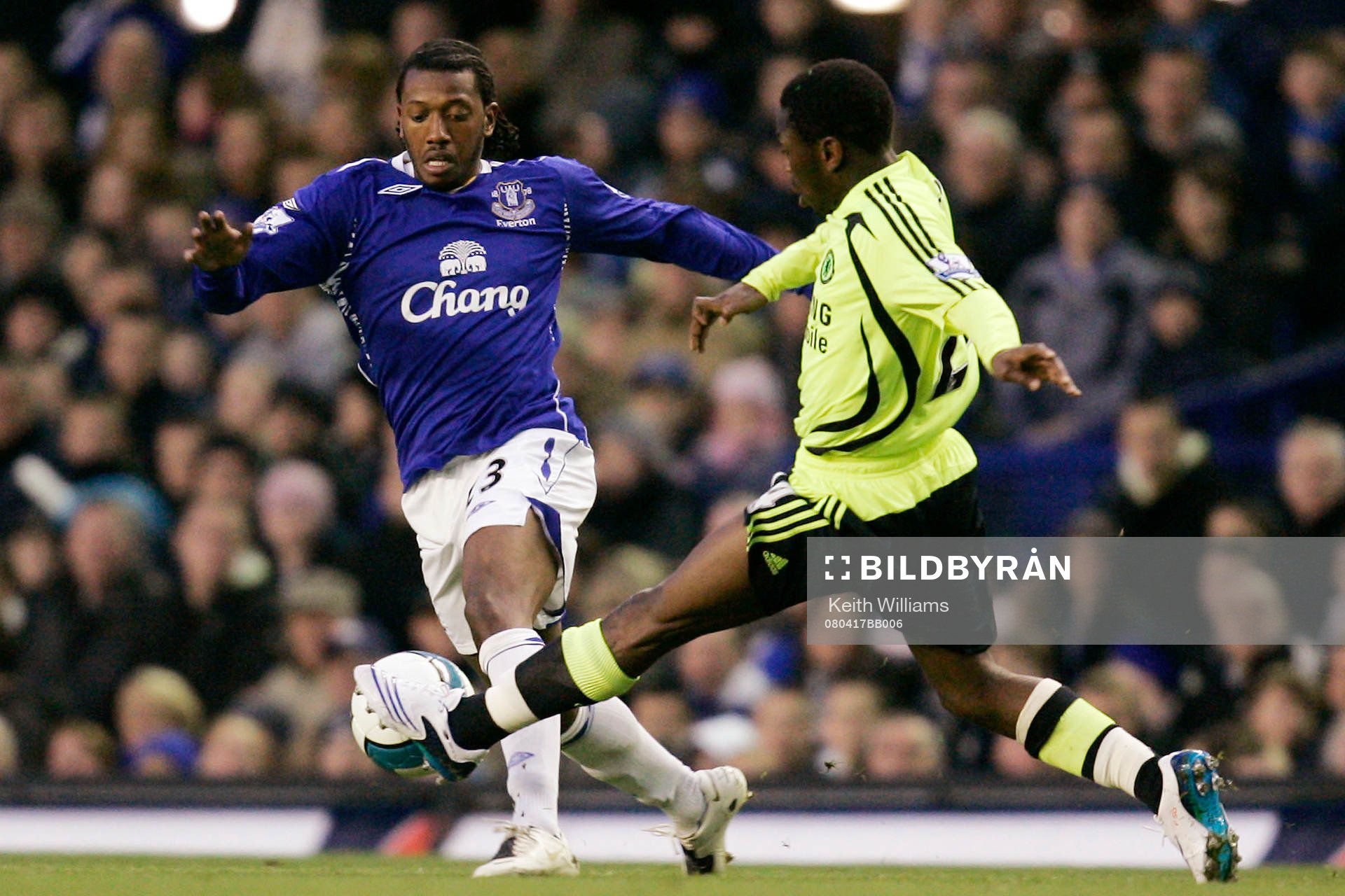 Manuel Fernandes, Everton och Shaun Wright Phillips, Chelsea