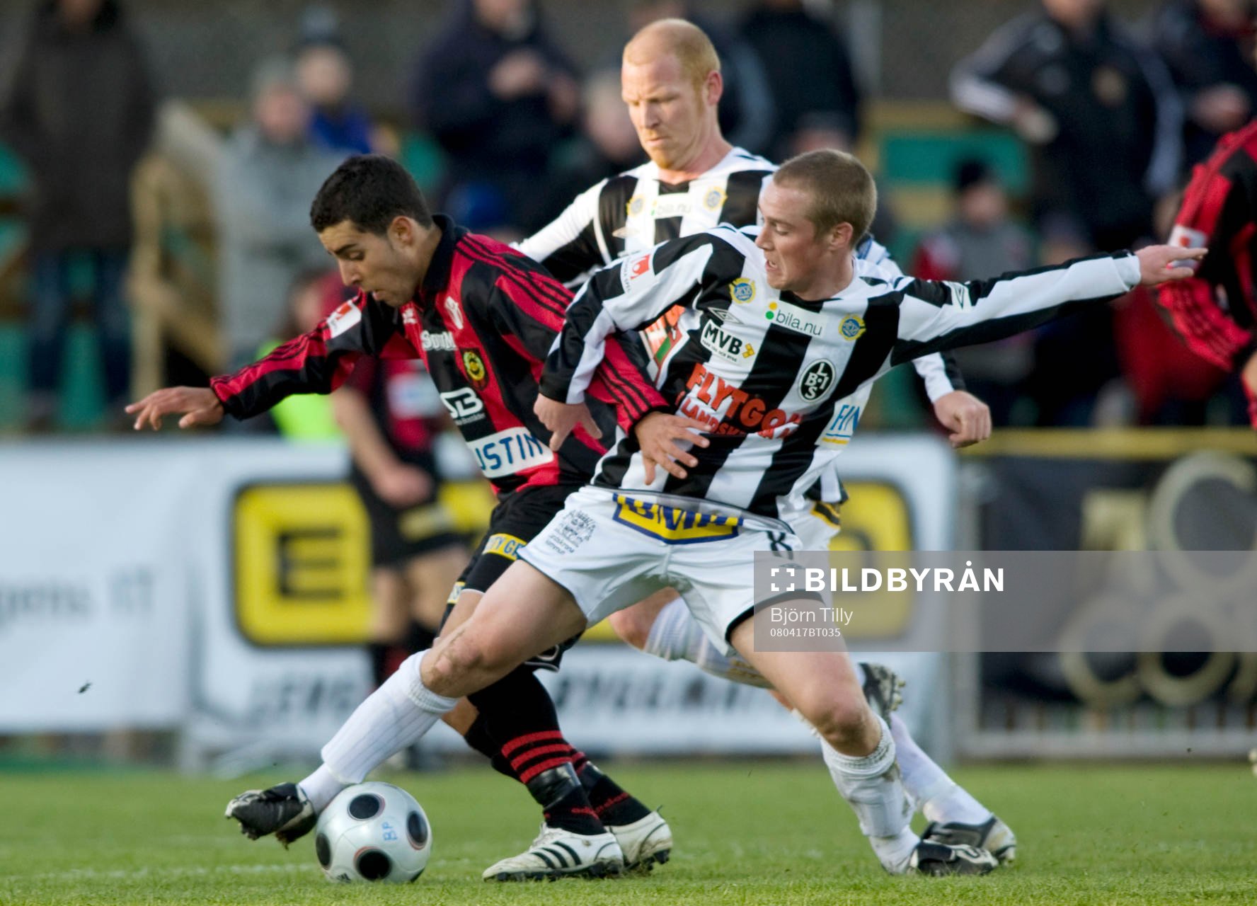 Dalil Benyahia, Brommapojkarna, Jörgen Pettersson, och