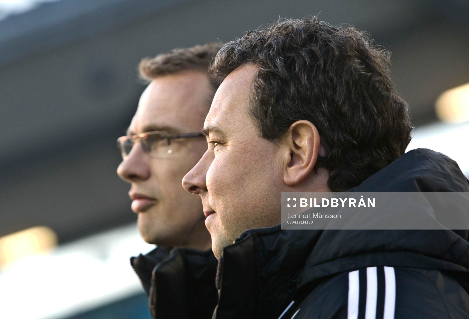 Jonas Olsson och Stefan Rehn, tränare