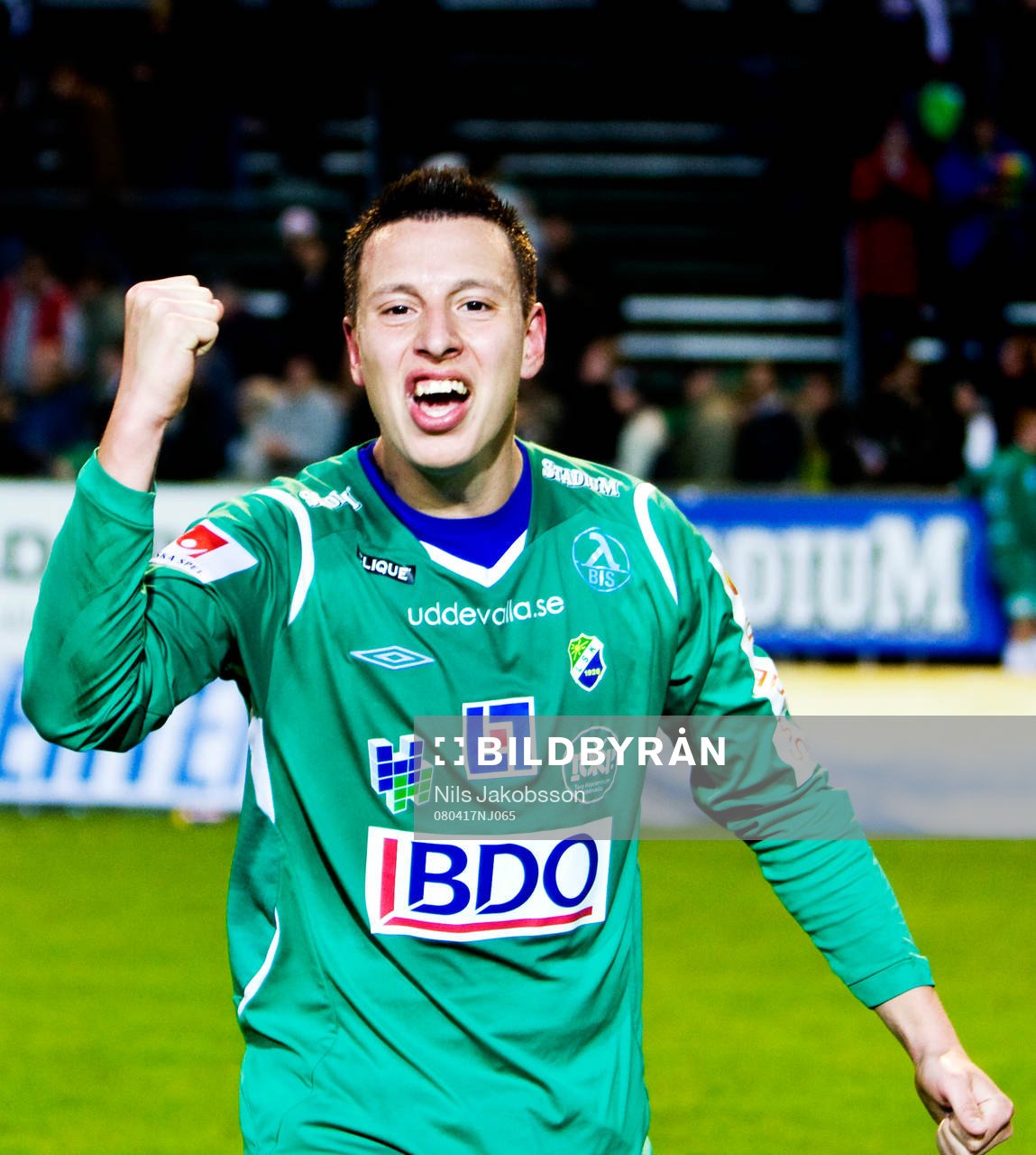 Martin Smedberg-Dalence, Ljungskile, matchhjälte, jubel