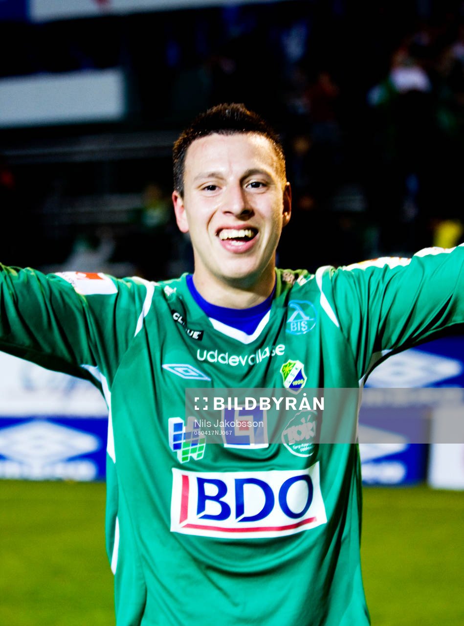 Martin Smedberg-Dalence, Ljungskile, matchhjälte, jubel