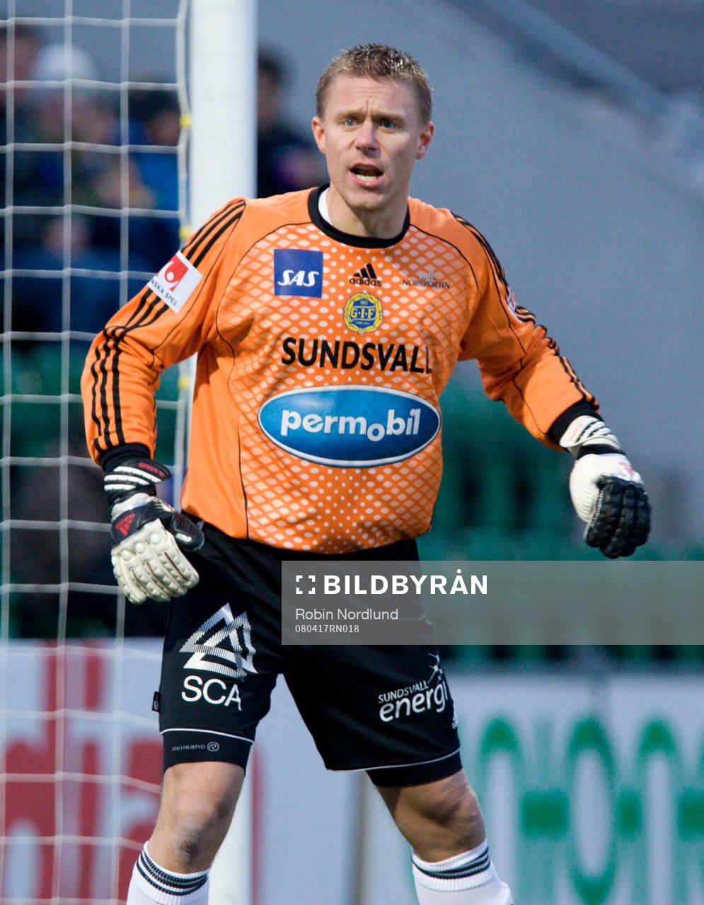 Fredrik Sundfors, Målvakt