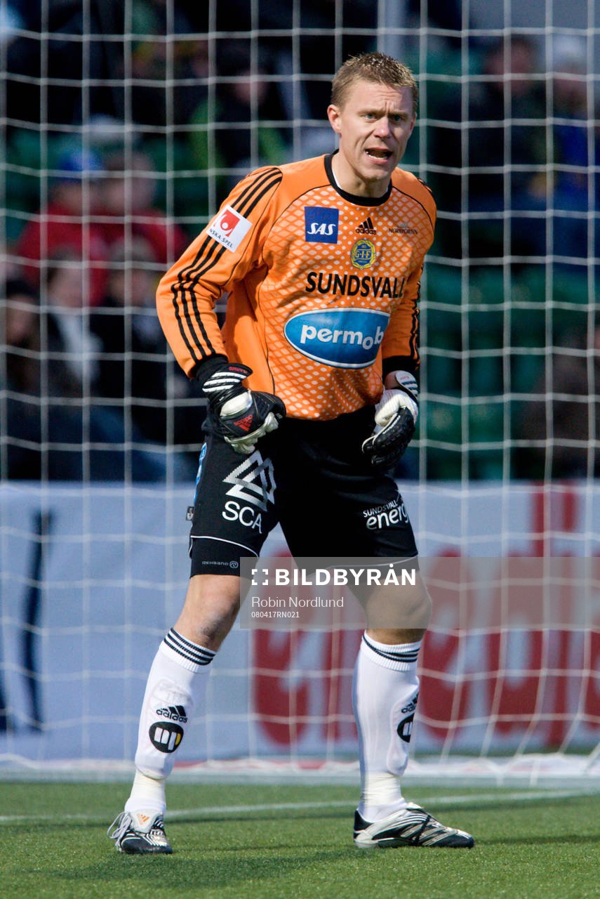 Fredrik Sundfors, Målvakt