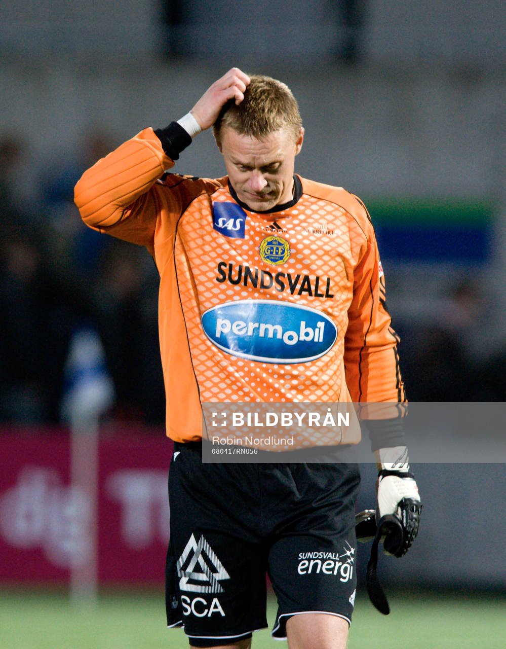 Fredrik Sundfors, Målvakt Sundsvall (depp)