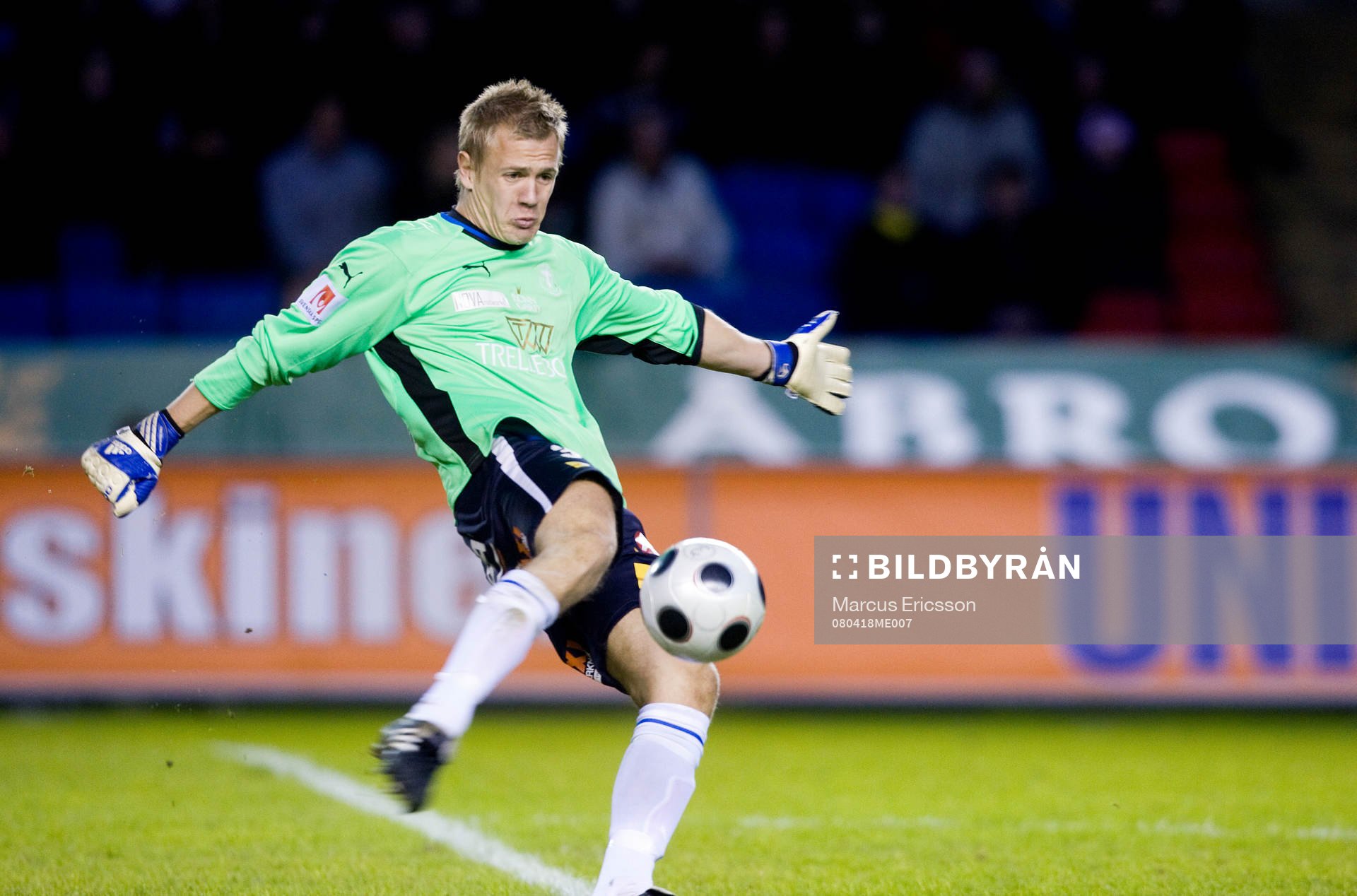 Johan Dahlin, målvakt